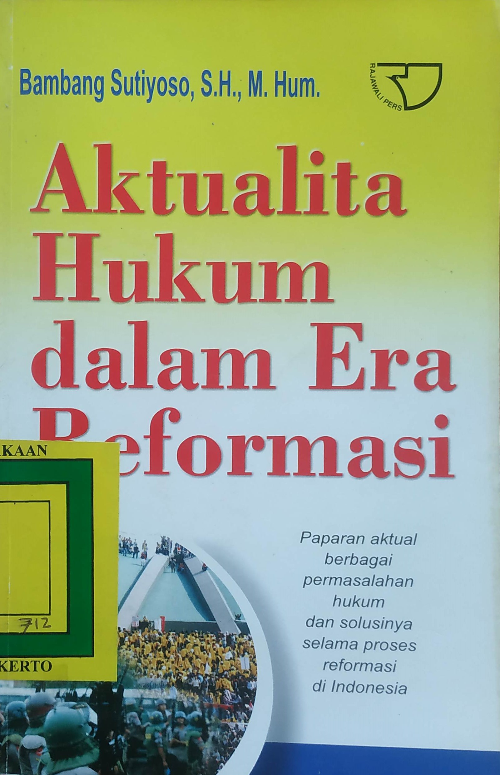 Cover Aktualita Hukum dalam era Reformasi