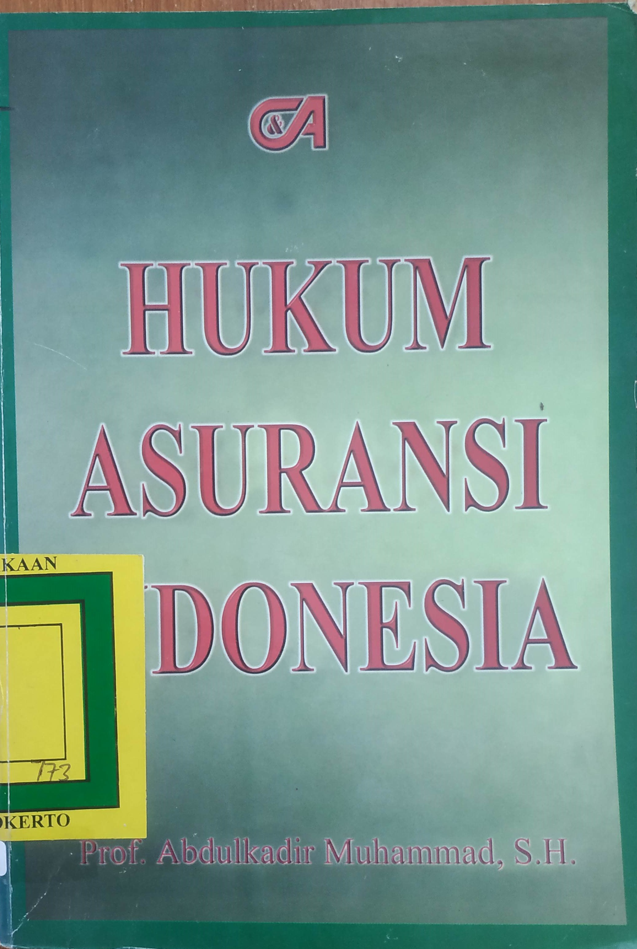 Cover Hukum Asuransi Indonesia