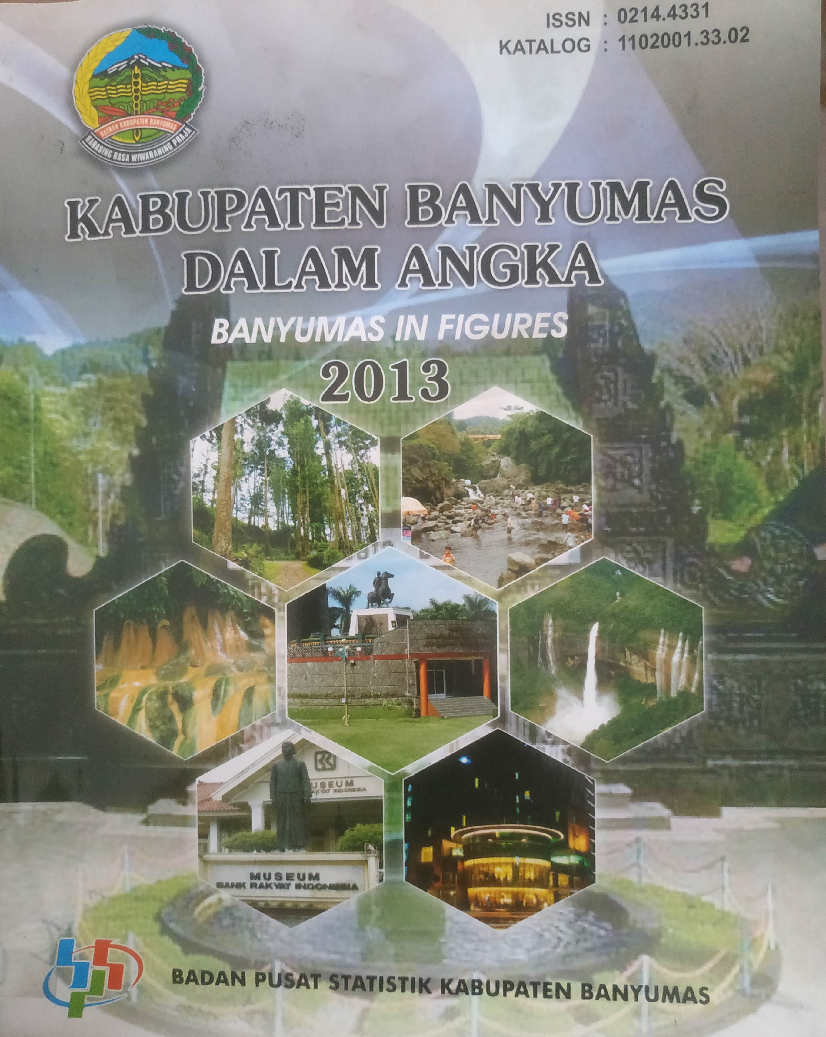 Cover Kabupaten Banyumas Dalam Angka tahun 2013