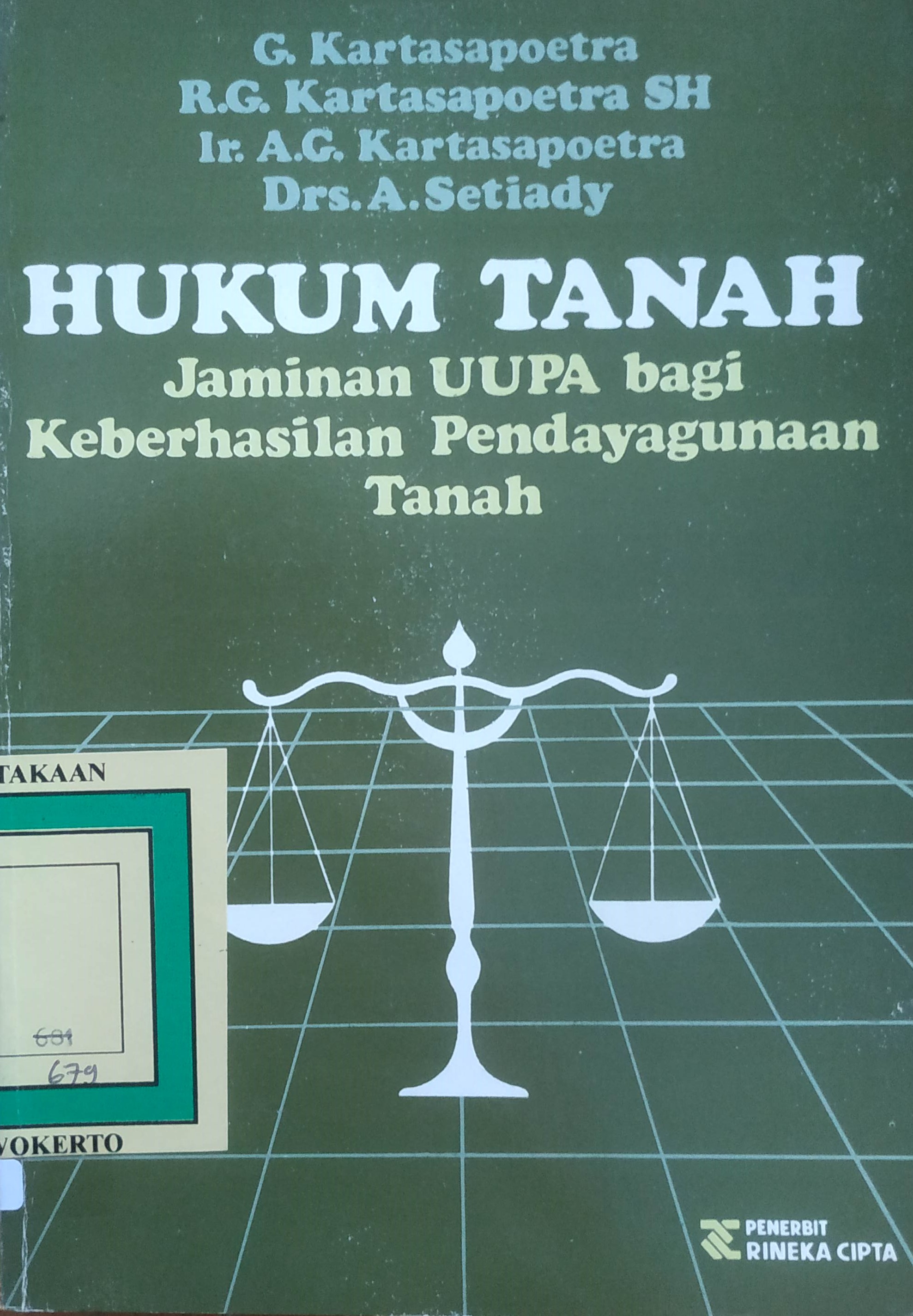 Cover Hukum Tanah , Jaminan UUPA bagi Keberhasilan Pendayagunaan Tanah