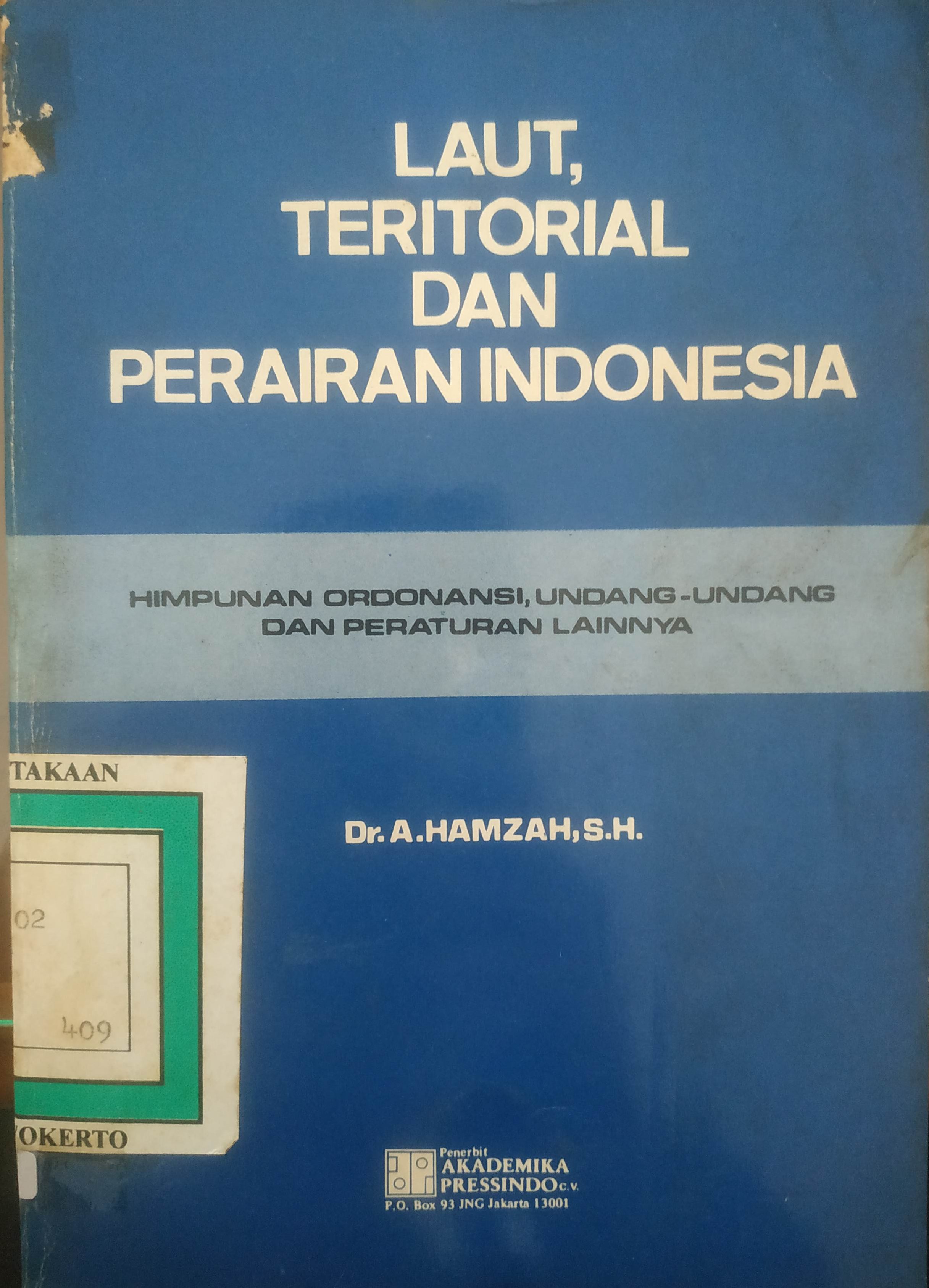 Cover Laut, Teritorial dan Perairan Indonesia