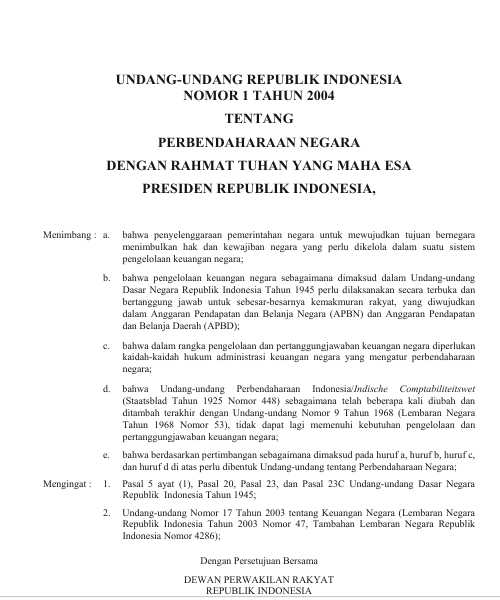 Cover Perbendaharaan Negara