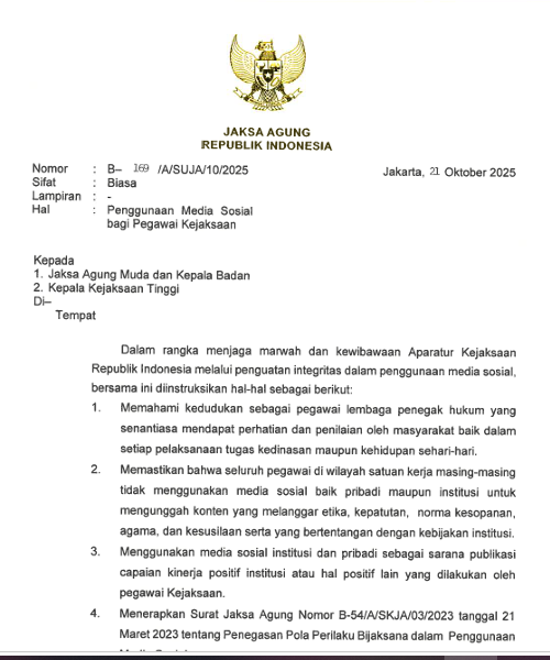 Cover PENGGUNAAN MEDIA SOSIAL BAGI PEGAWAI KEJAKSAAN