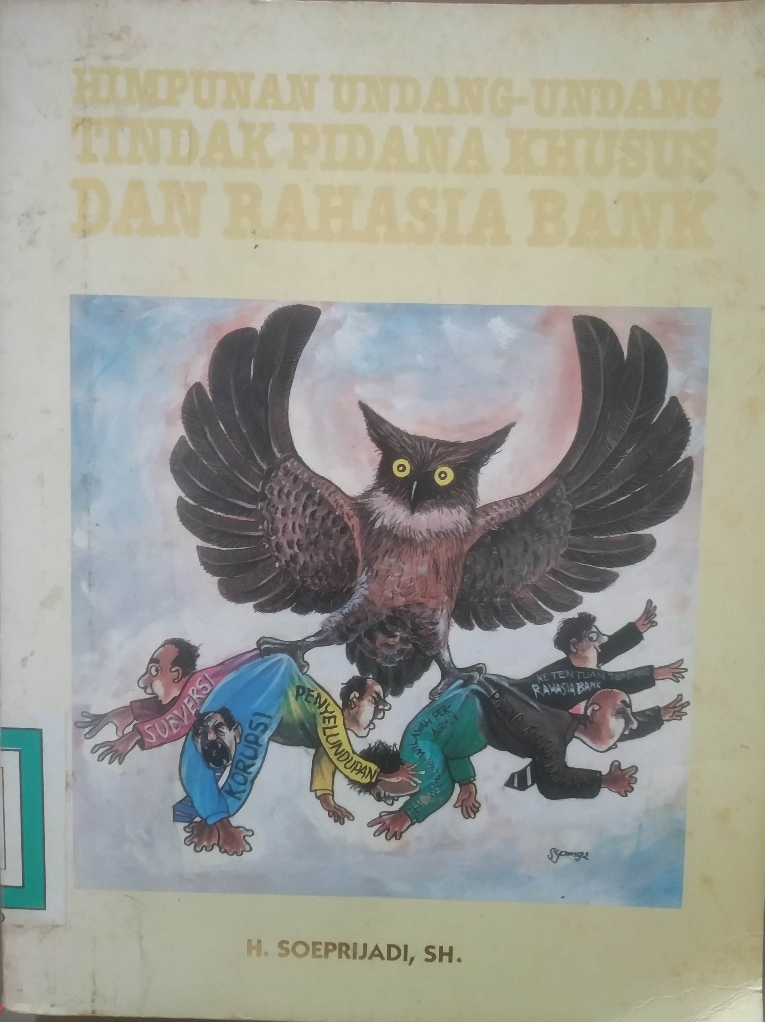 Cover Himpunan Undang-undang tindak pidana khusus dan rahasia Bank