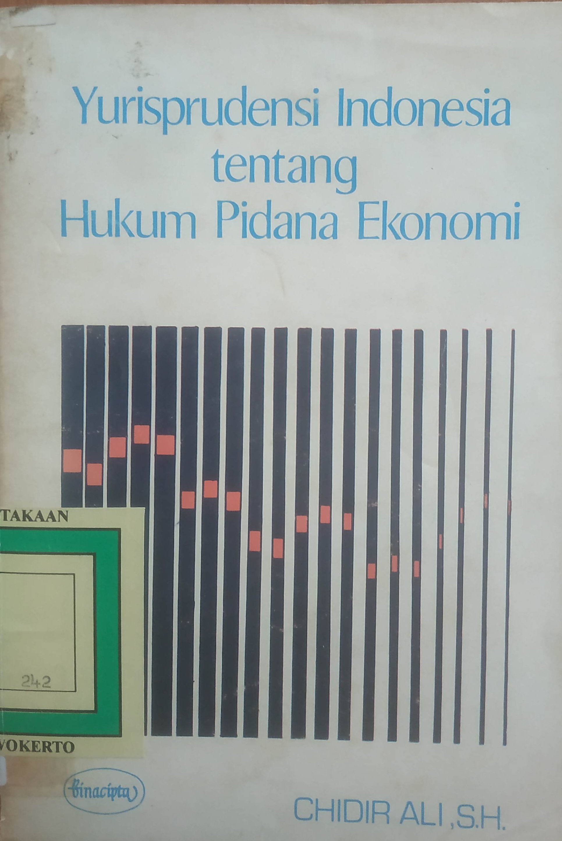 Cover Yurisprudensi Indonesia tentang Hukum Pidana Ekonomi.