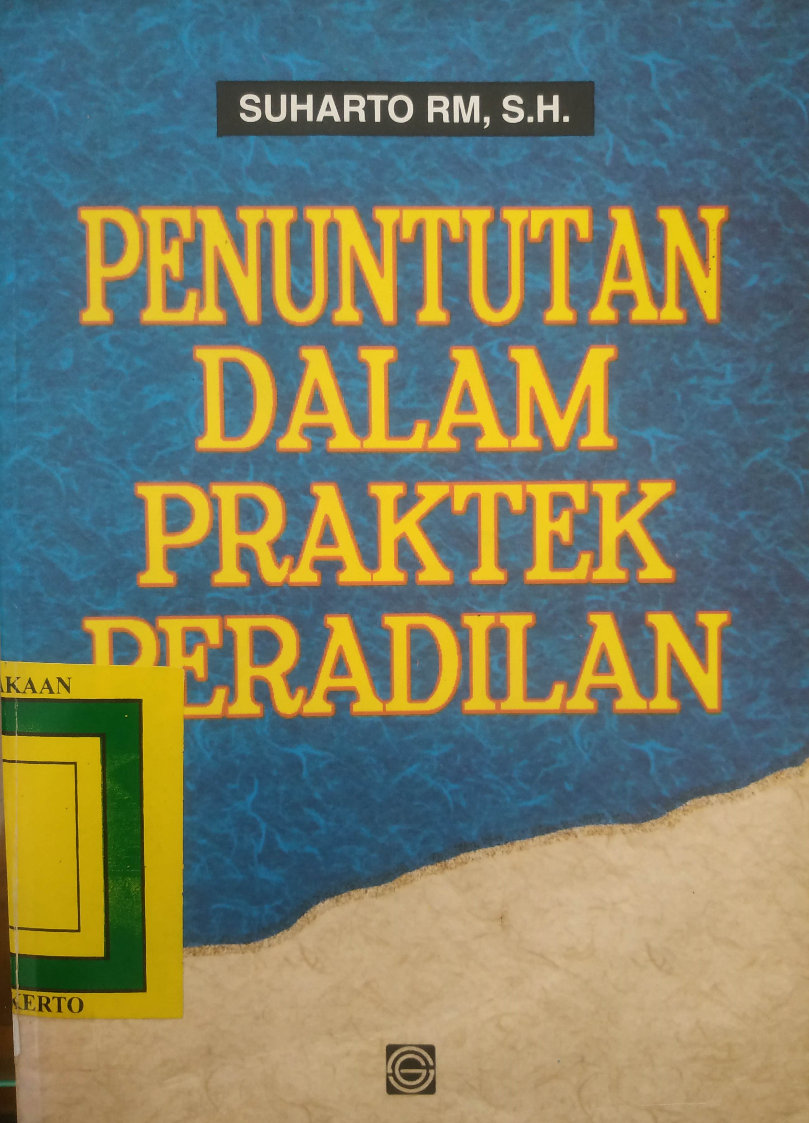 Cover Penuntutan dalam Praktek Peradilan