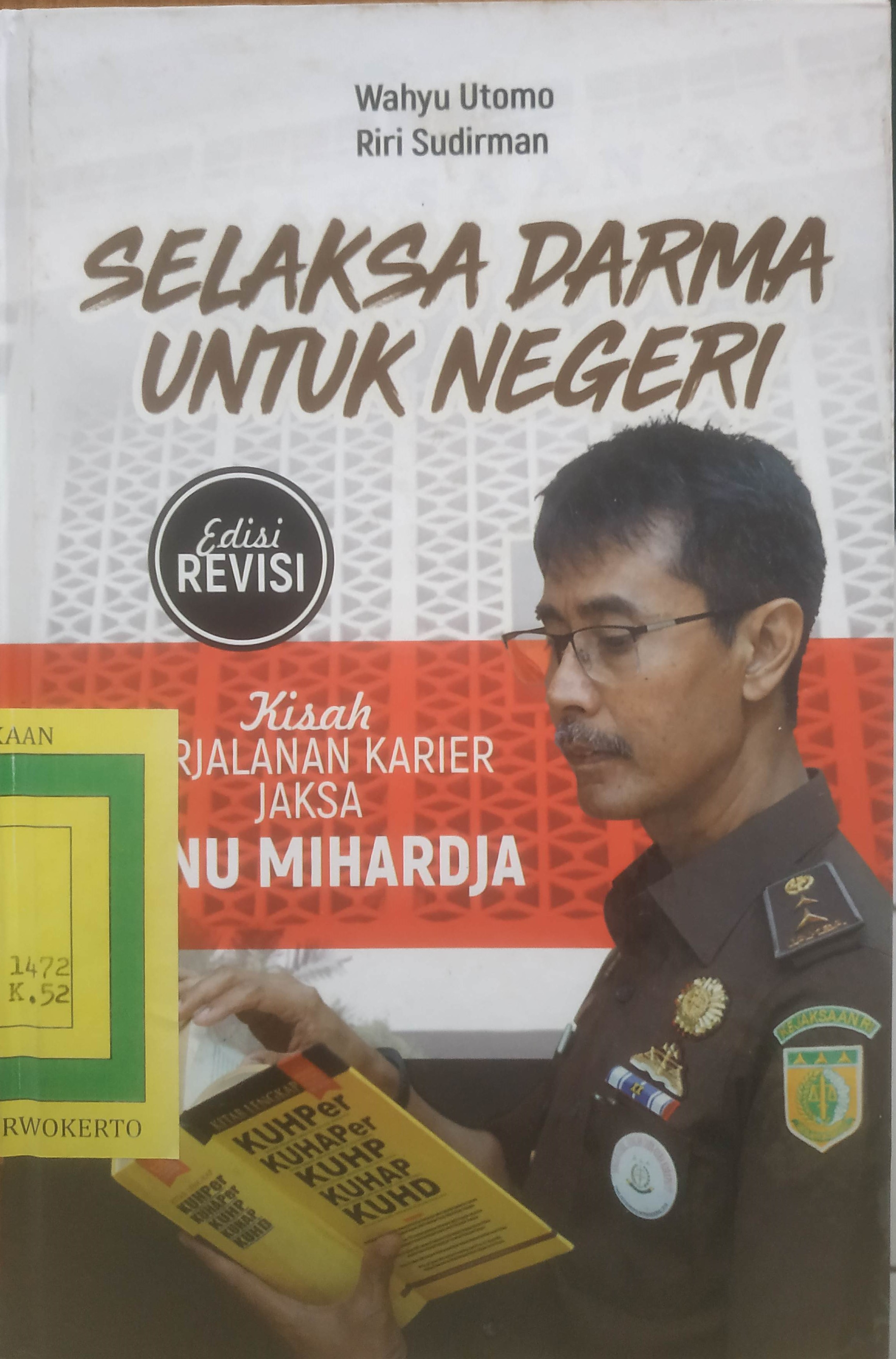 Cover Selaksa Darma Untuk Negeri