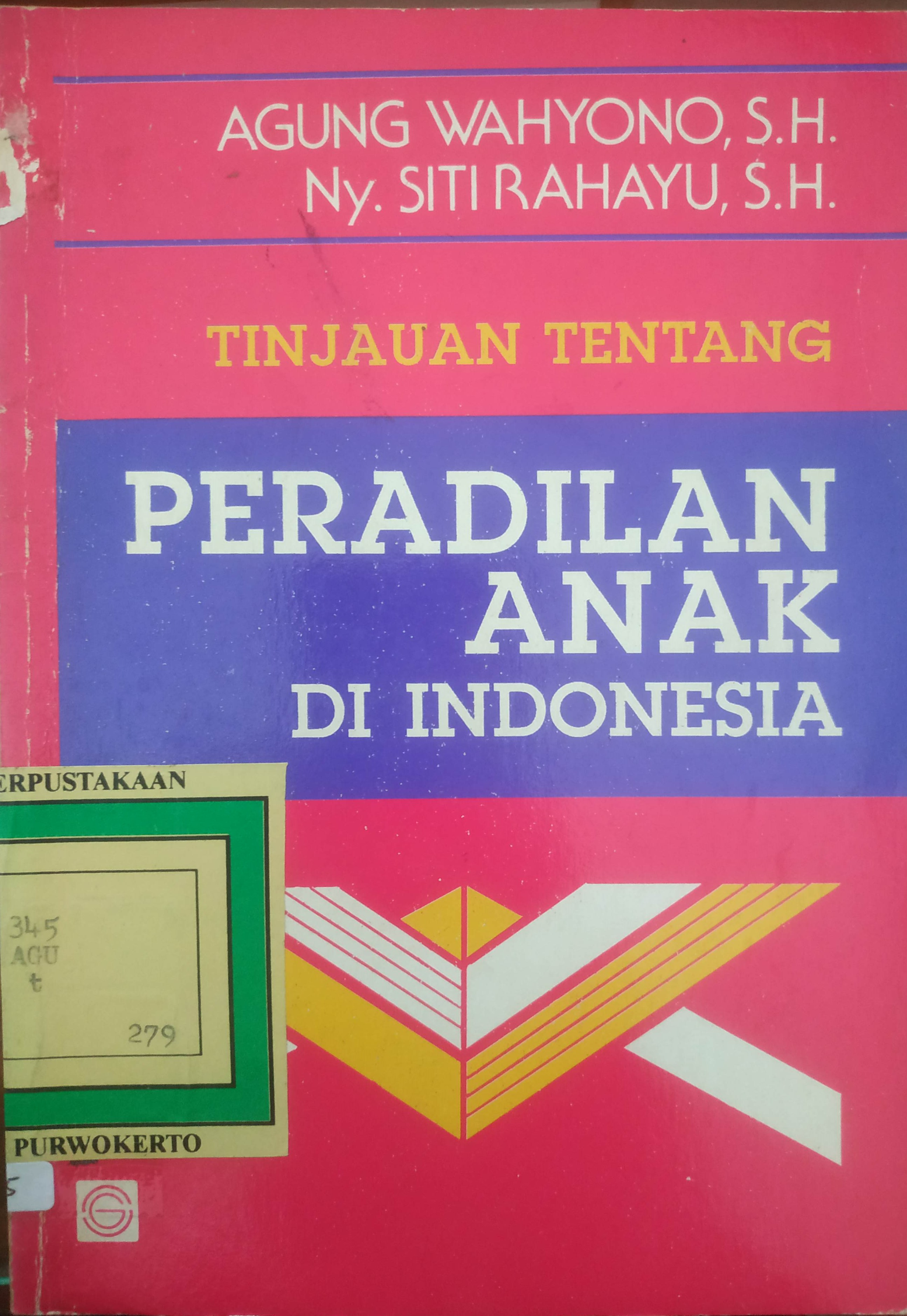 Cover Tinjauan tentang Peradilan Anak di Indonesia