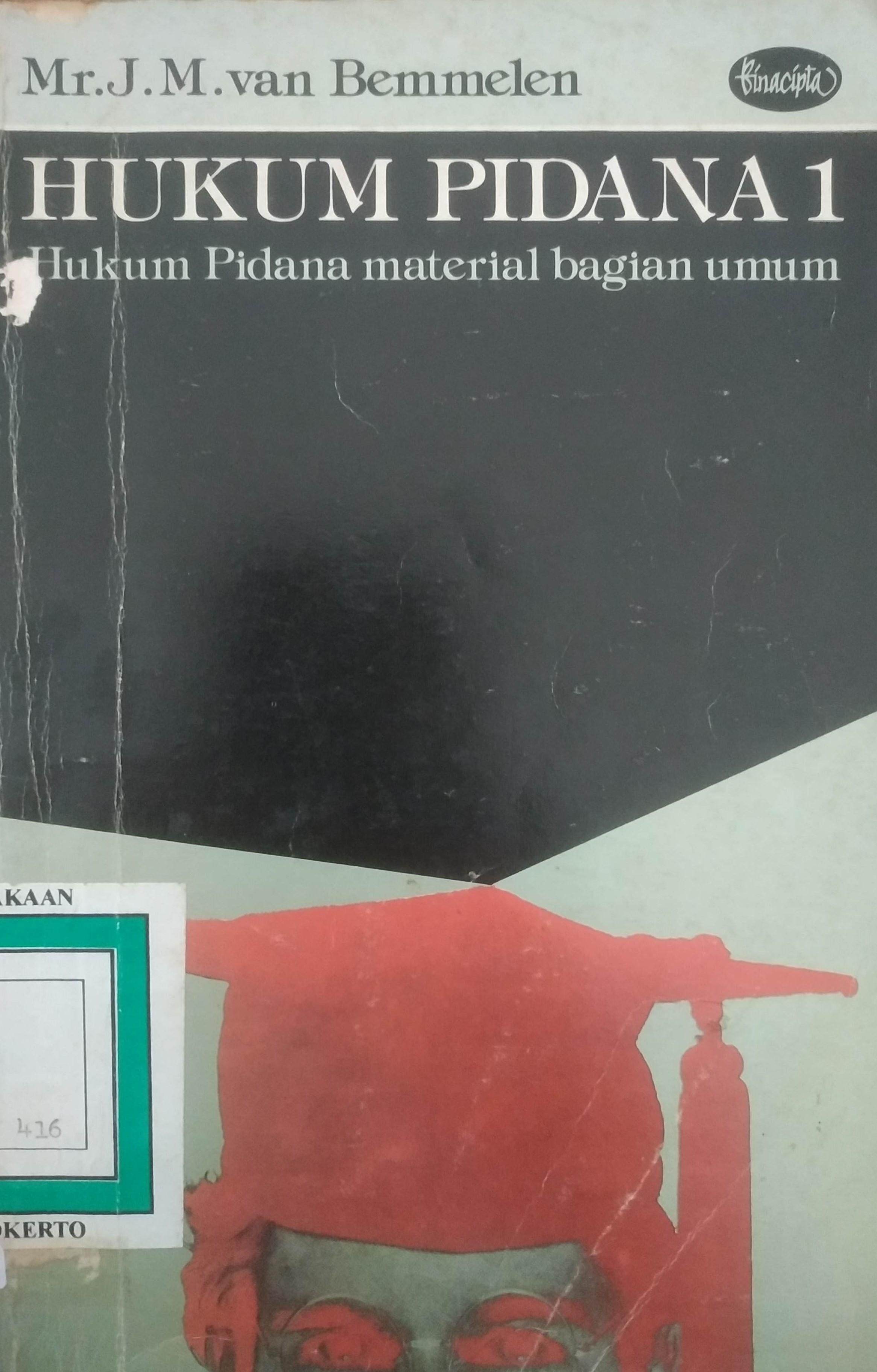 Cover HukumPidana 1 
Hukum Pidana Material bagian Umum