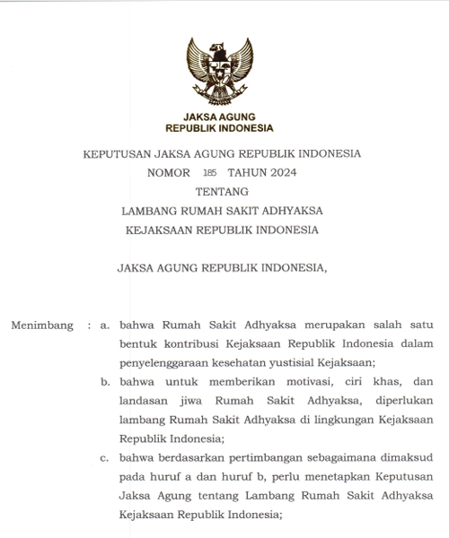 Cover  LAMBANG RUMAH SAKIT ADHYAKSA