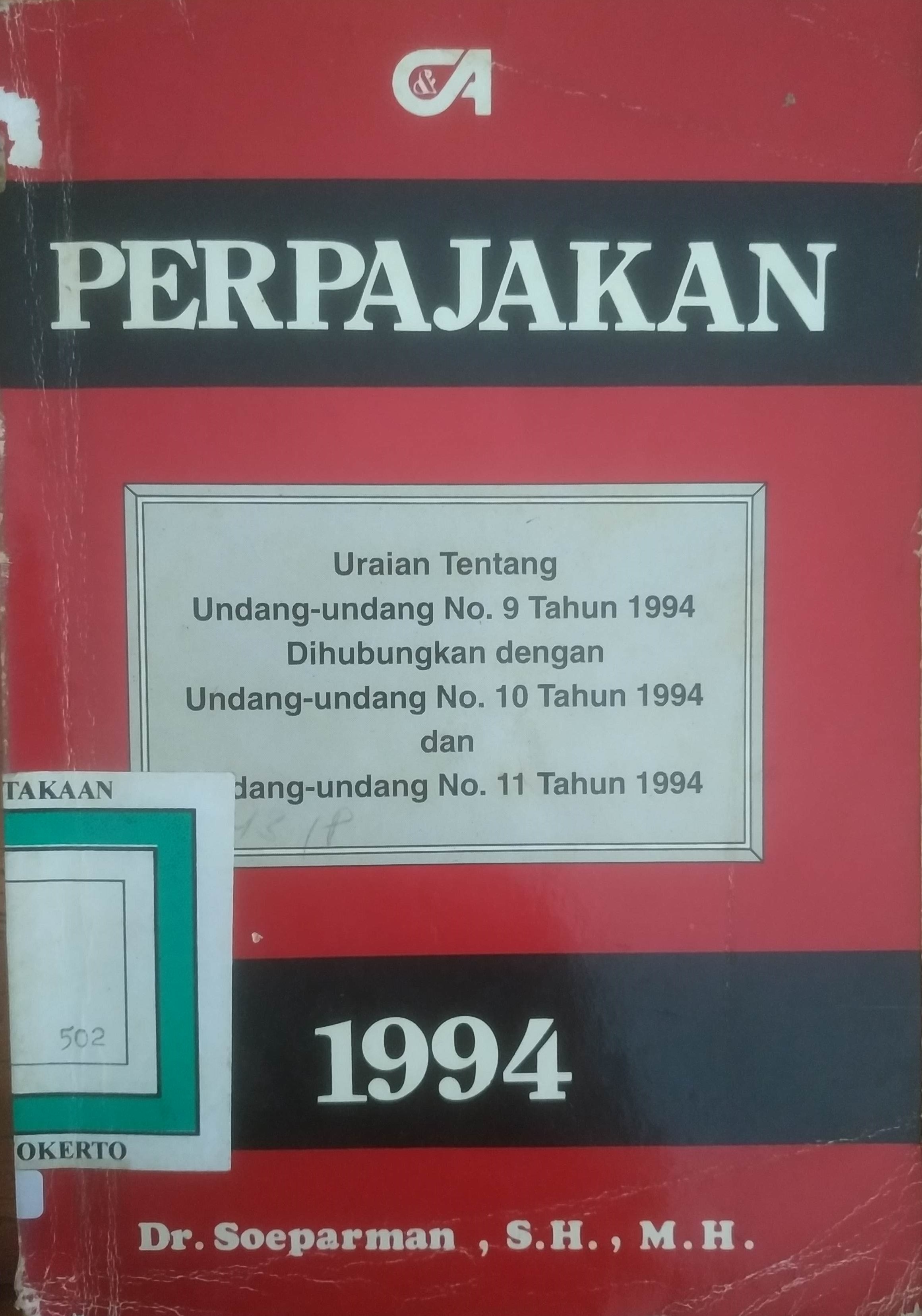 Cover Perpajakan 1994