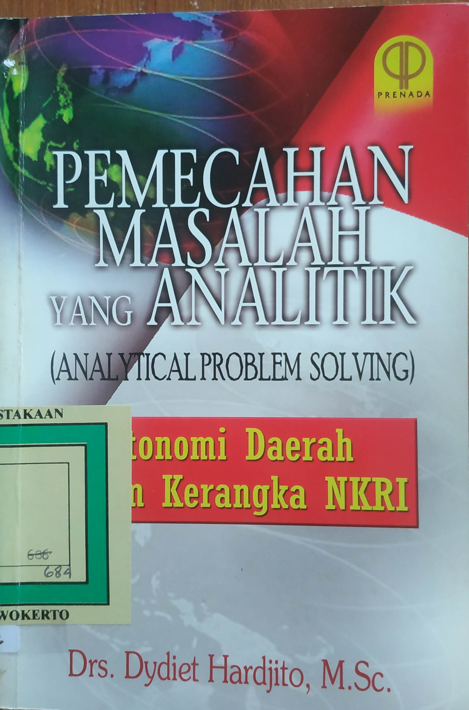 Cover Pemecahan Masalah yang Analitik 
(Analitical Problem Solving)