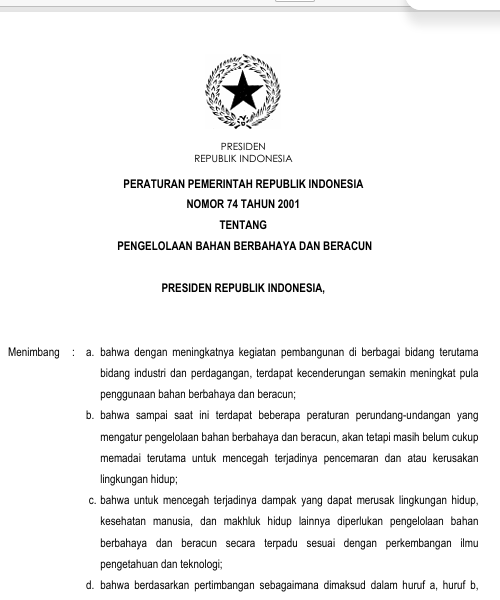 Cover Pengelolaan Bahan Berbahaya Dan Beracun