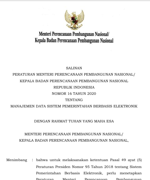 Cover Manajemen Data Sistem Pemerintahan Berbasis Elektronik