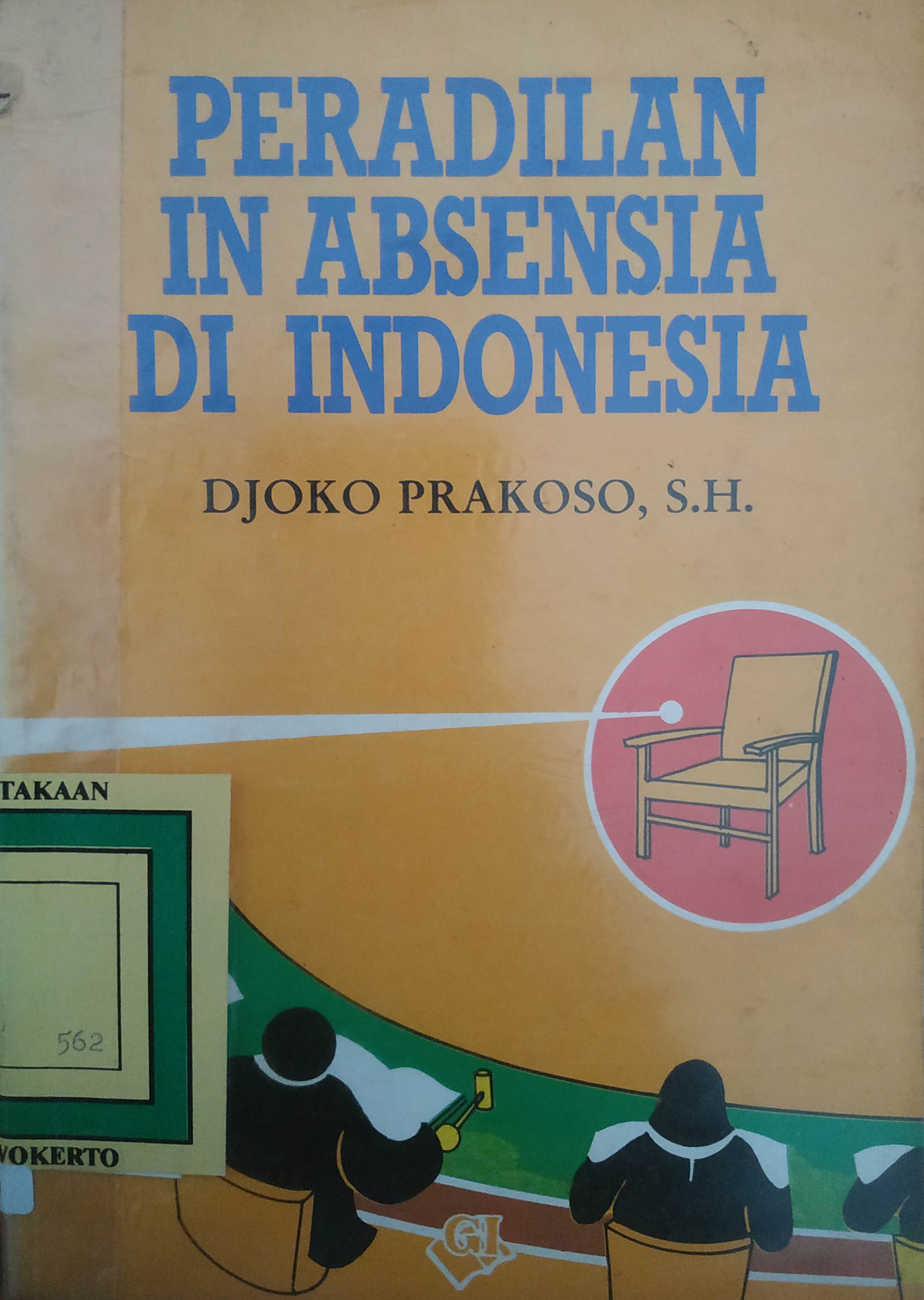Cover Perdilan in Absensia di Indonesia