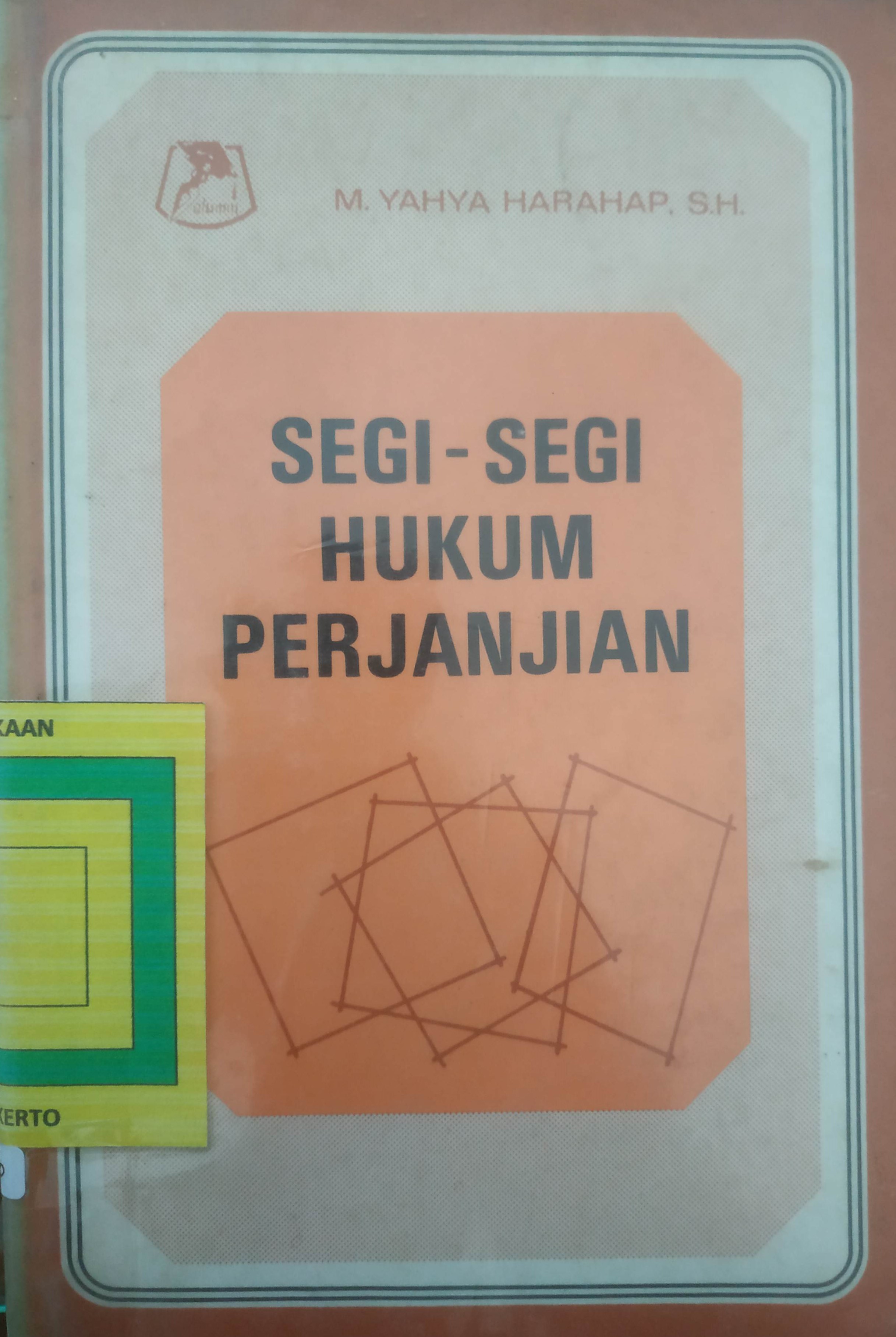 Cover Segi-segi Hukum Perjanjian