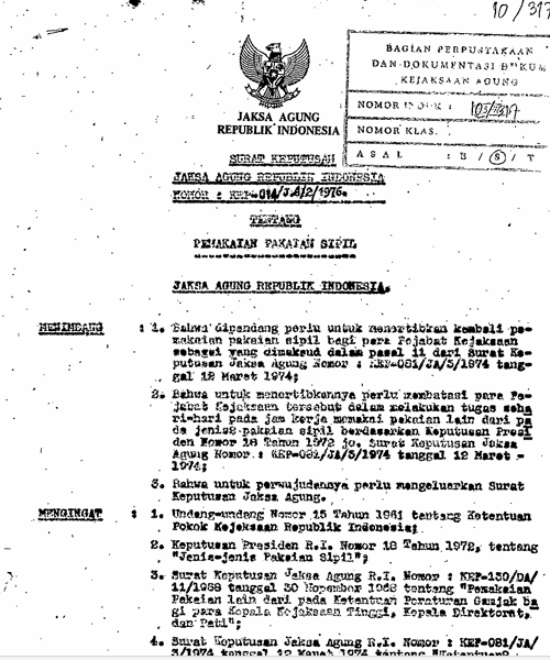 Cover PEMAKAIAN PAKAIAN SIPIL