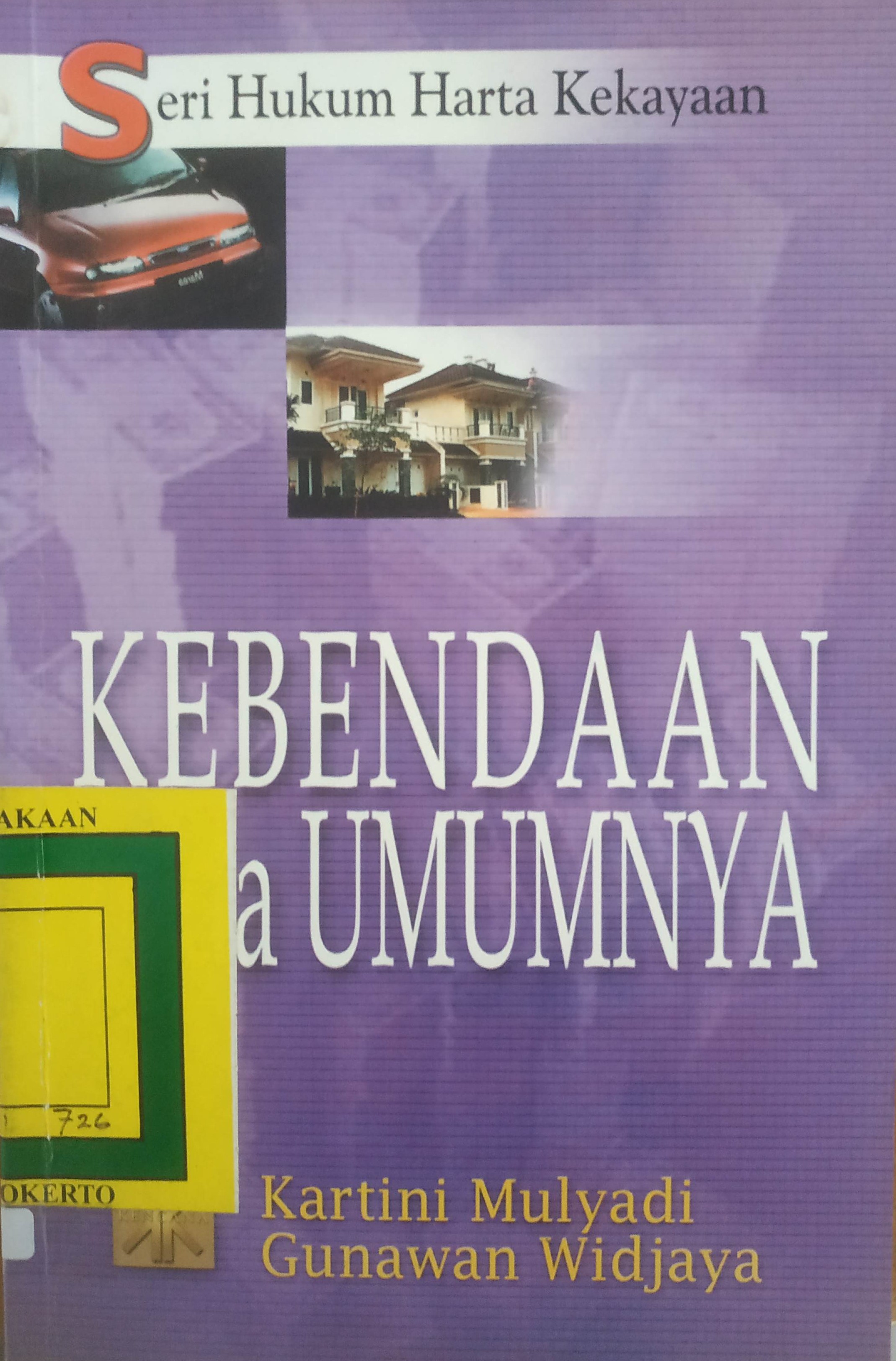 Cover Kebendaan pada Umumnya