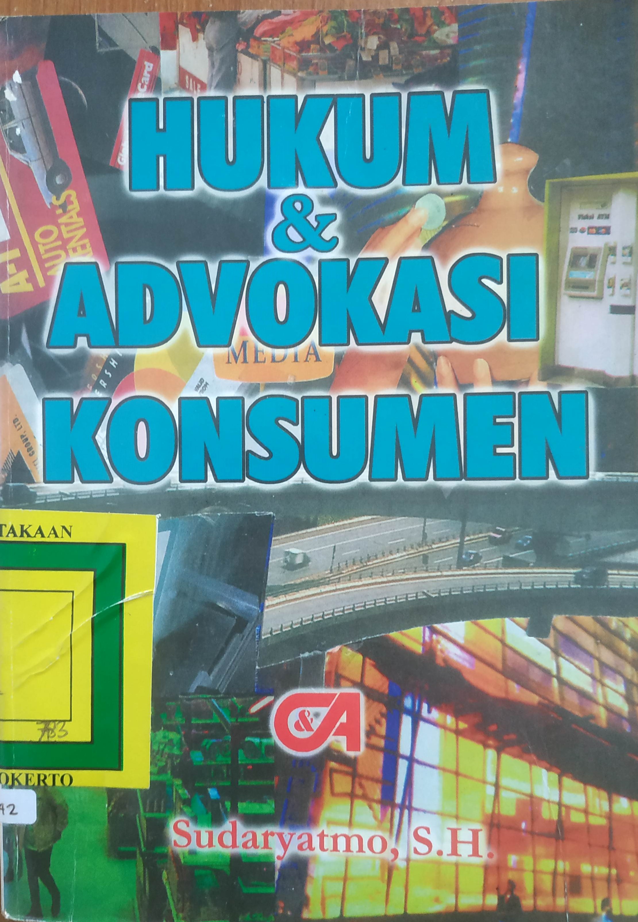 Cover Hukum dan Advokasi Konsumen