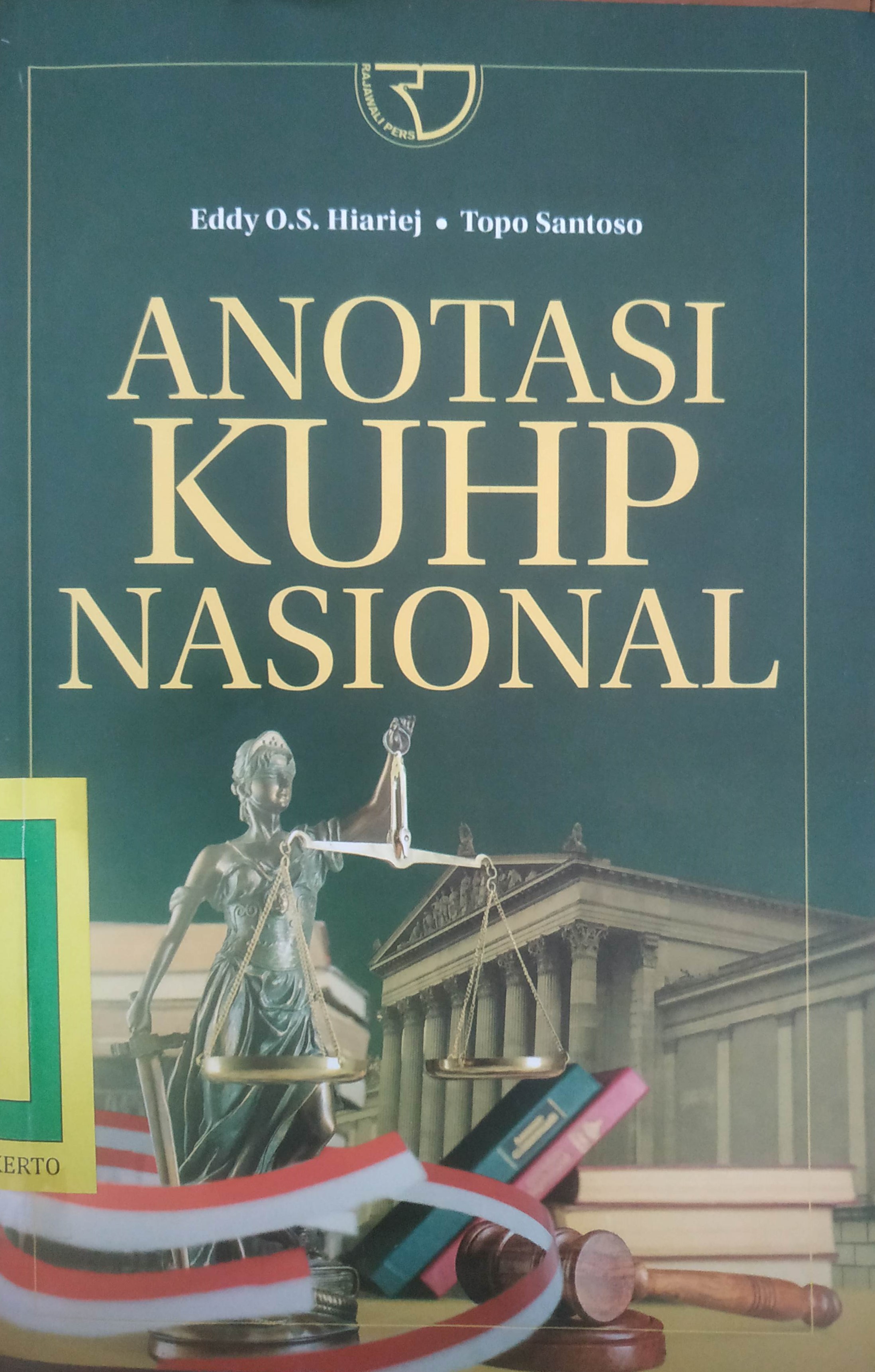 Cover Anotasi KUHP Nasional