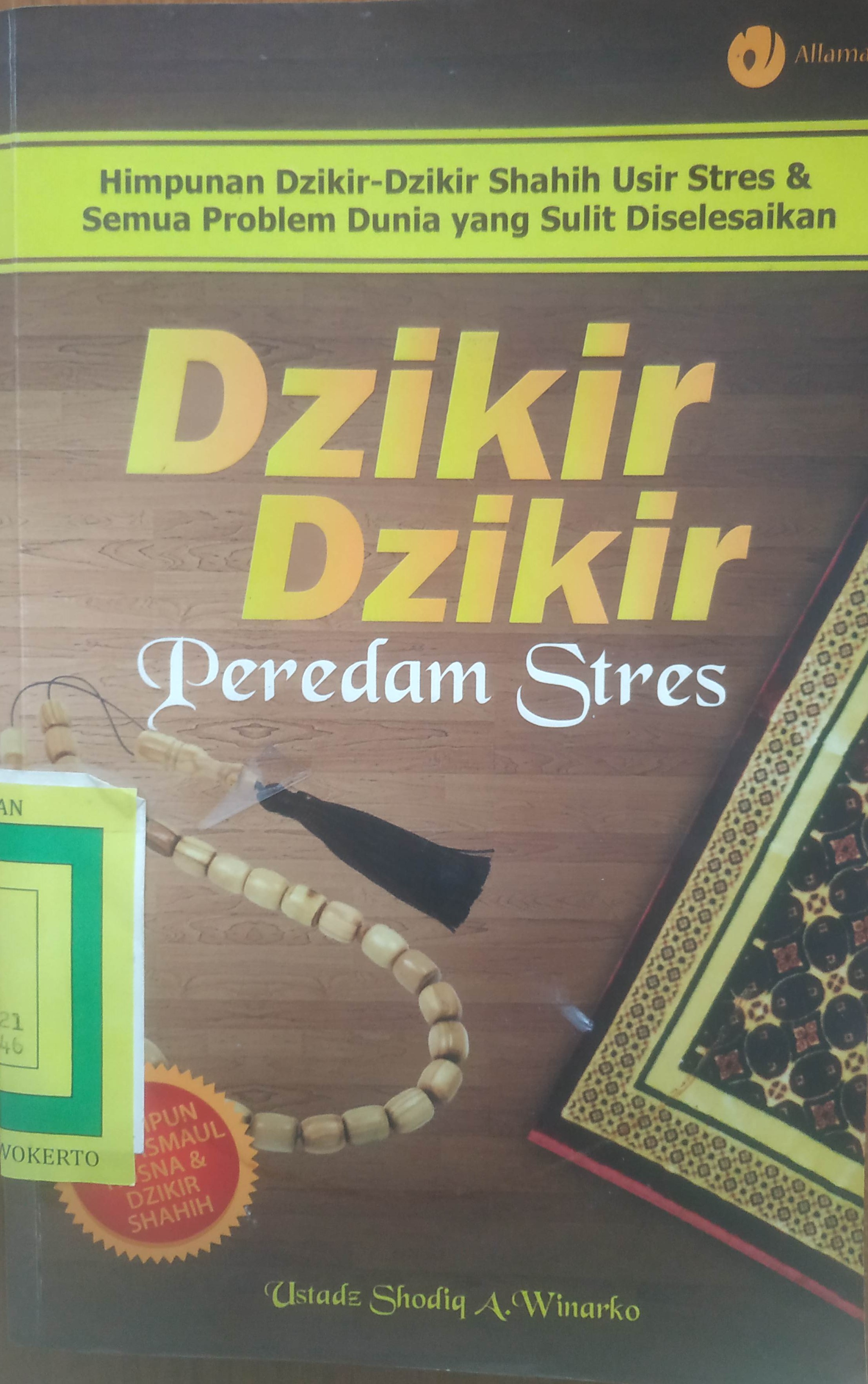 Cover Dzikir dzikir peredam stres