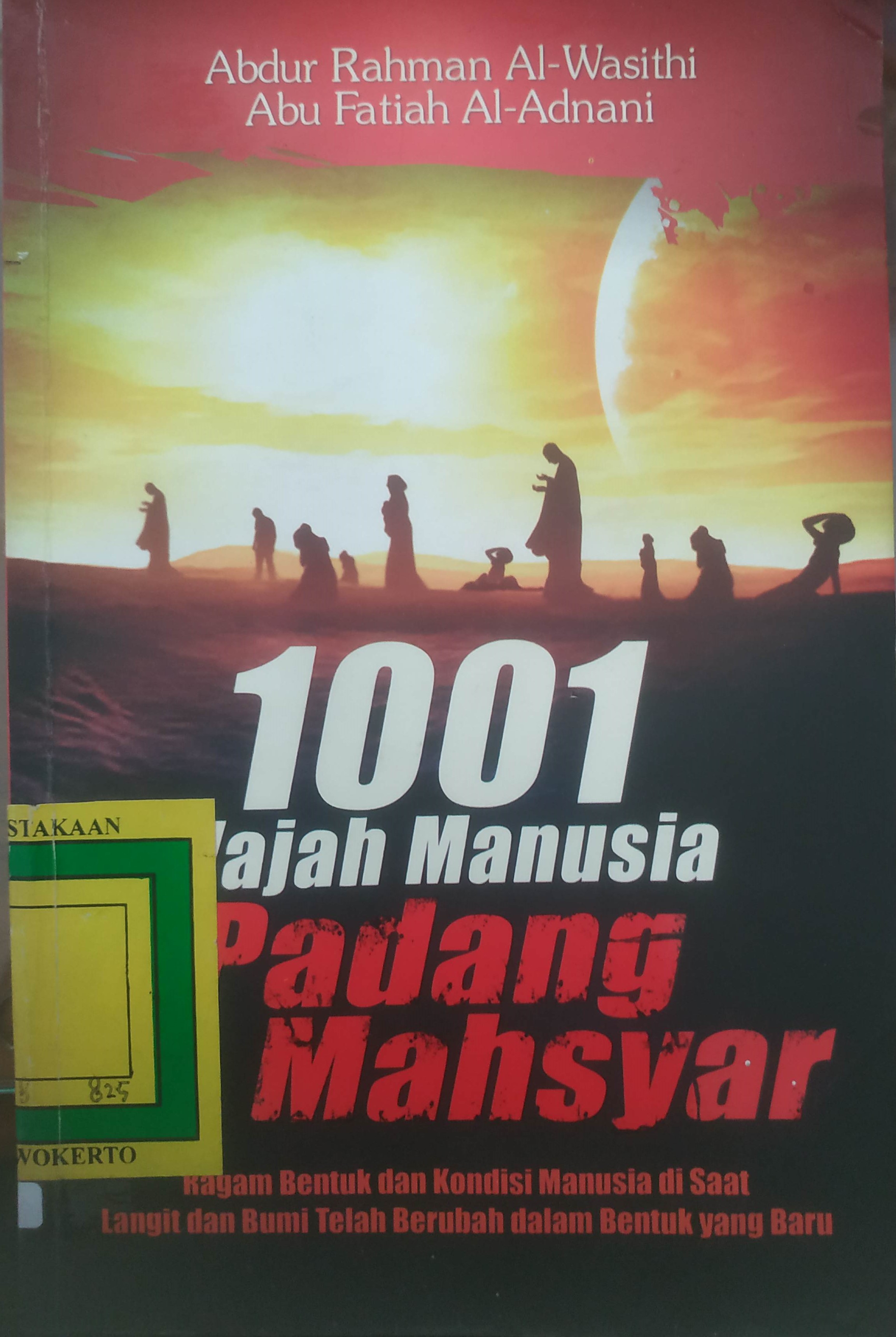 Cover 1001 Wajah Manusia di Padang Mahshyar