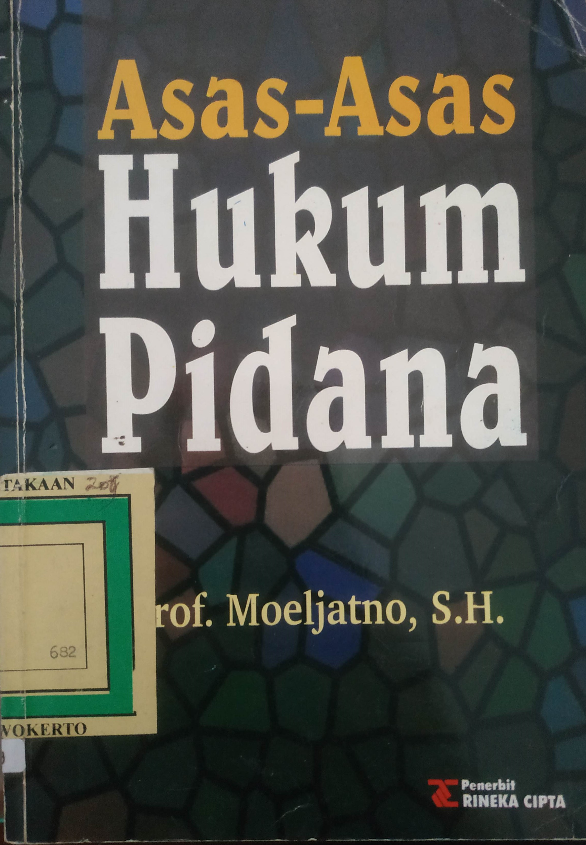 Cover Asas–Asas Hukum Pidana