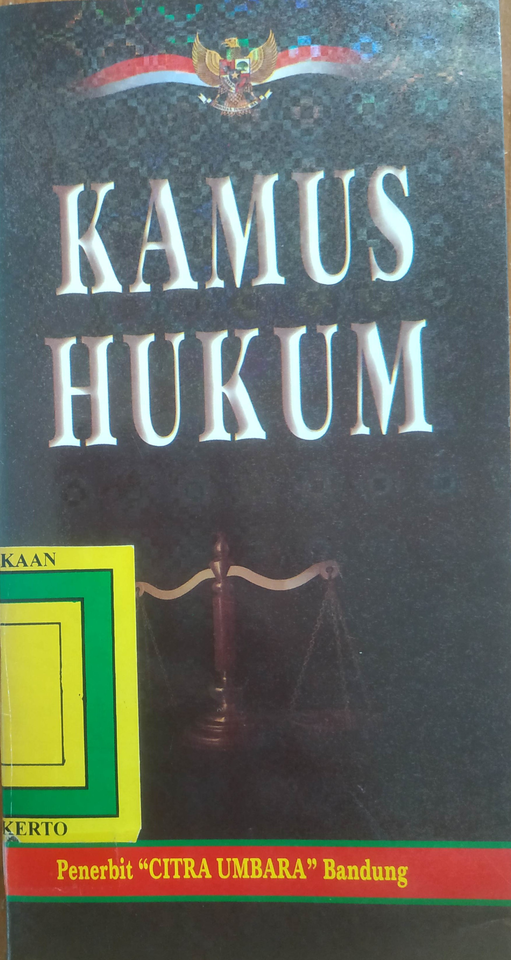 Cover Kamus Hukum