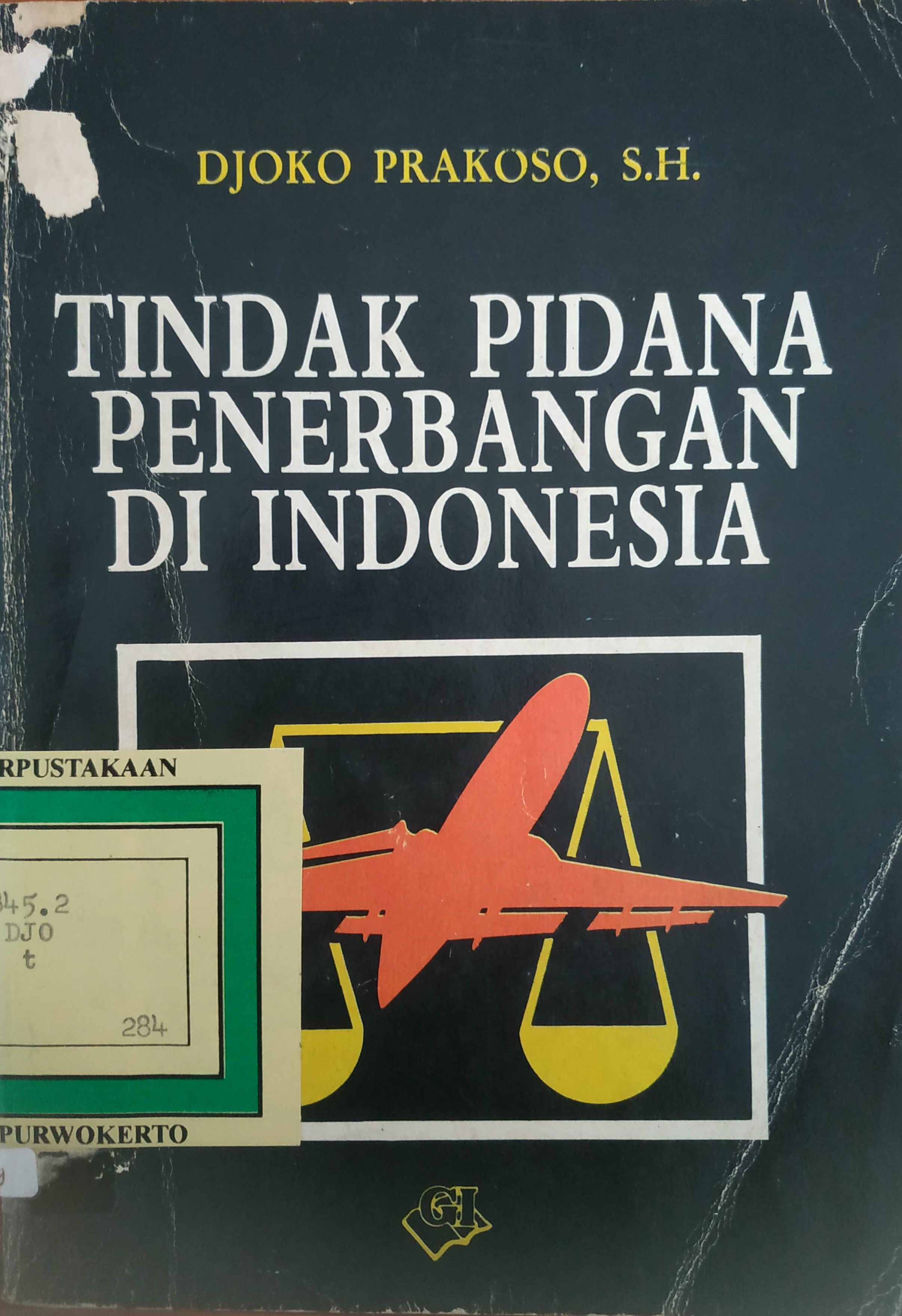 Cover Tindak Pidana Penerbangan di Indonesia