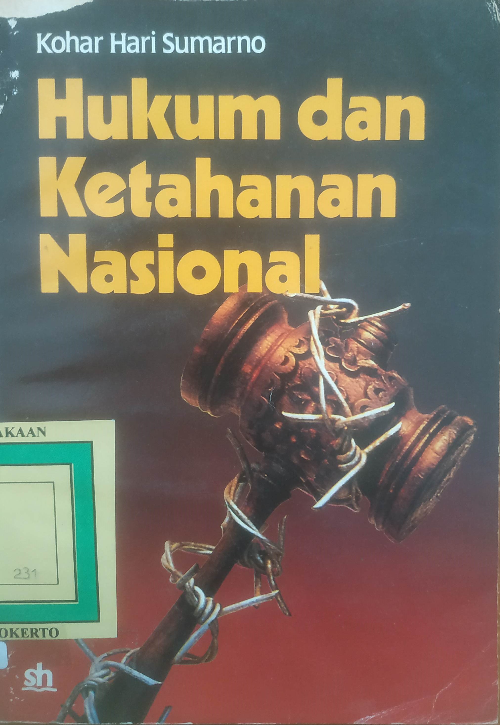 Cover Hukum dan Ketahanan Nasional