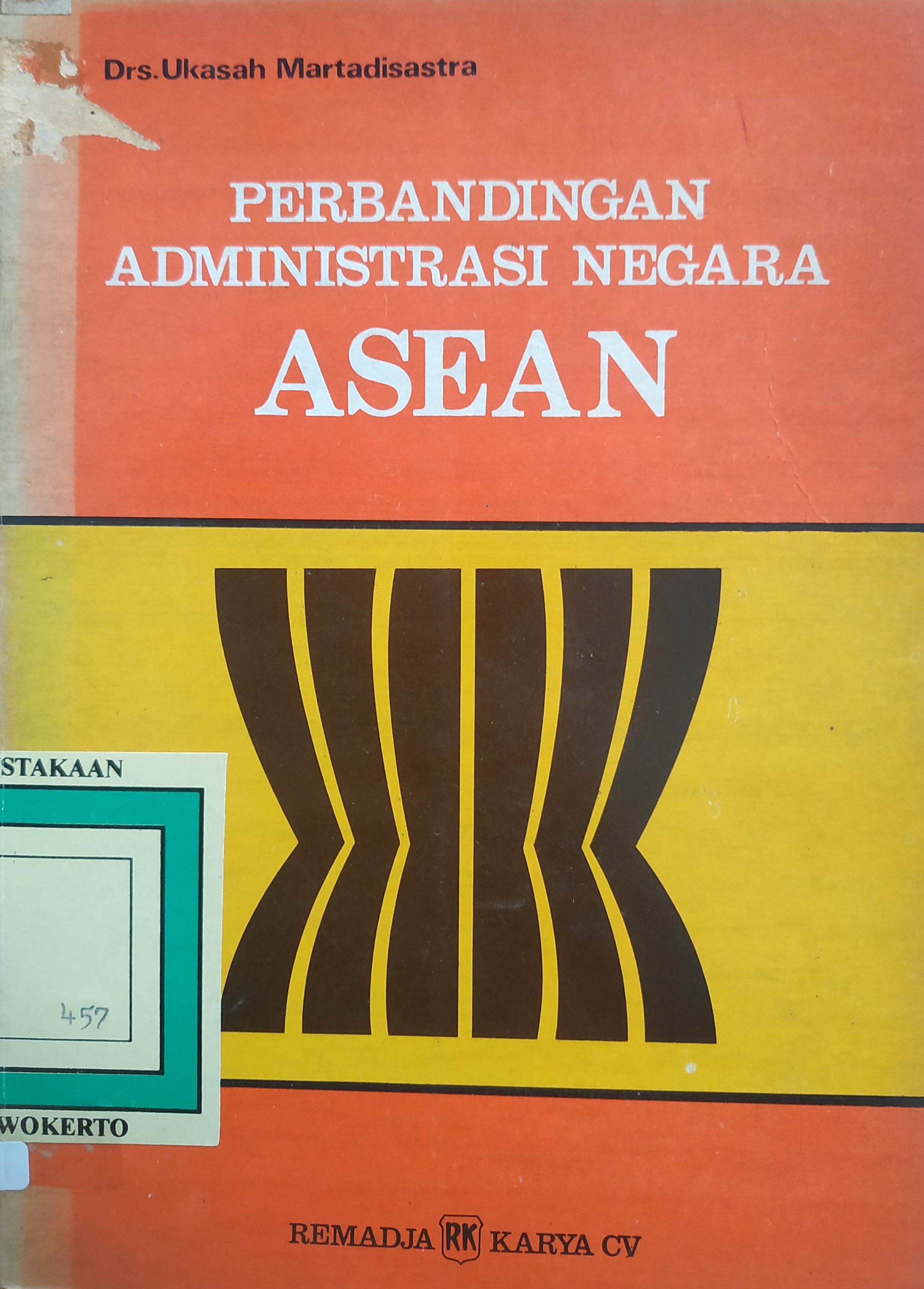 Cover Perbandingan Administrasi Negara Asean