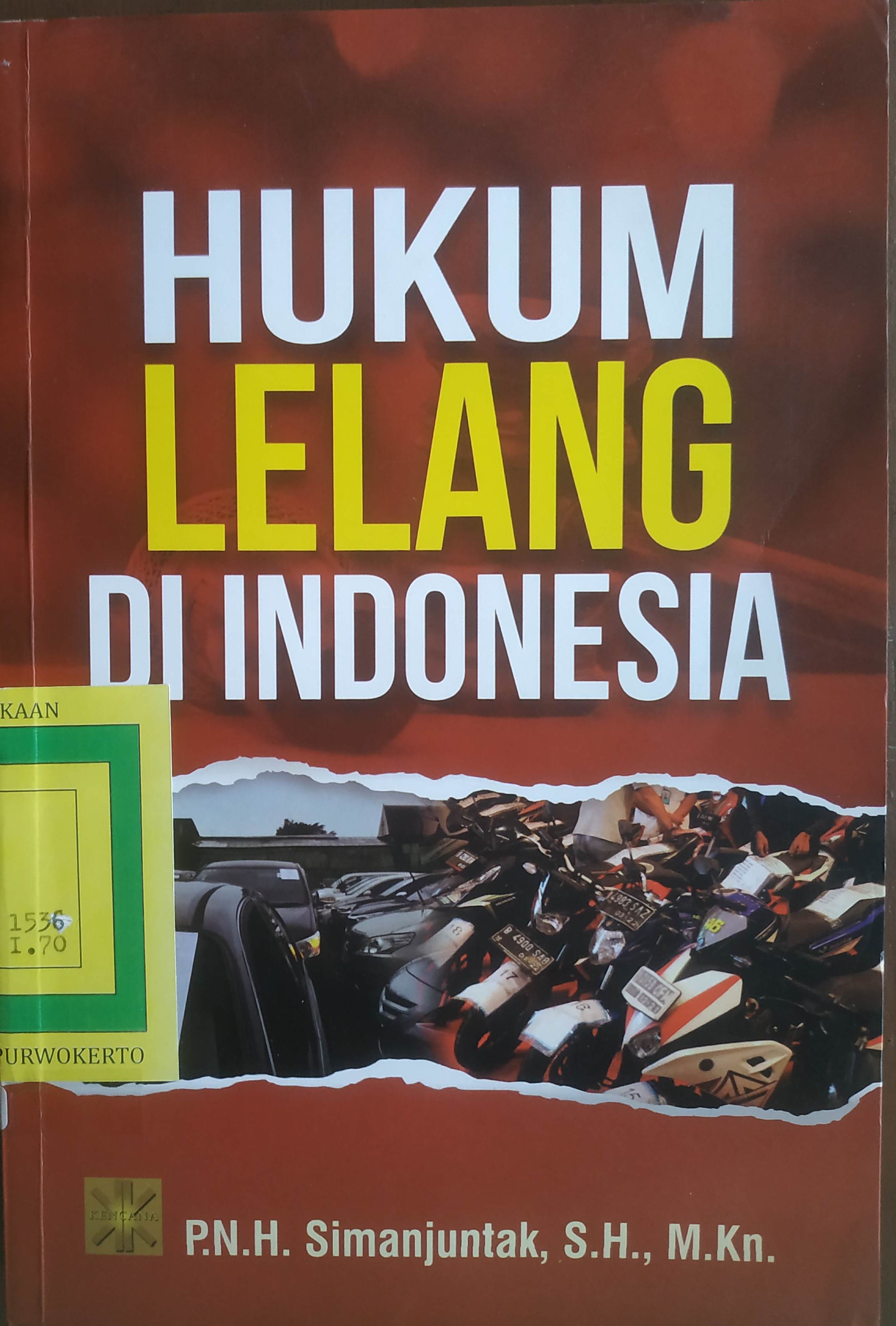 Cover Hukum Lelang Di Indonesia