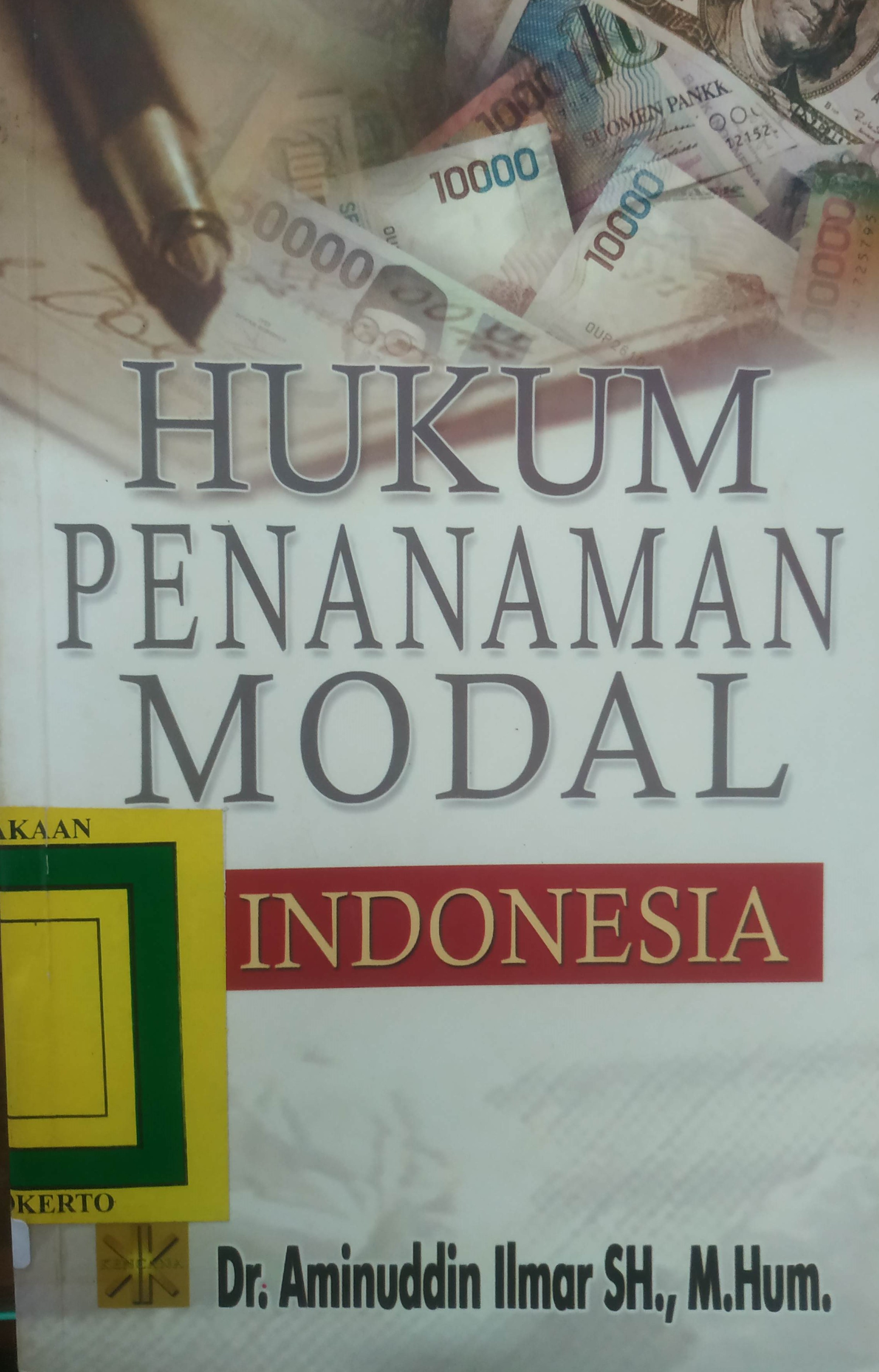 Cover Hukum Penanaman Modal di Indonesia