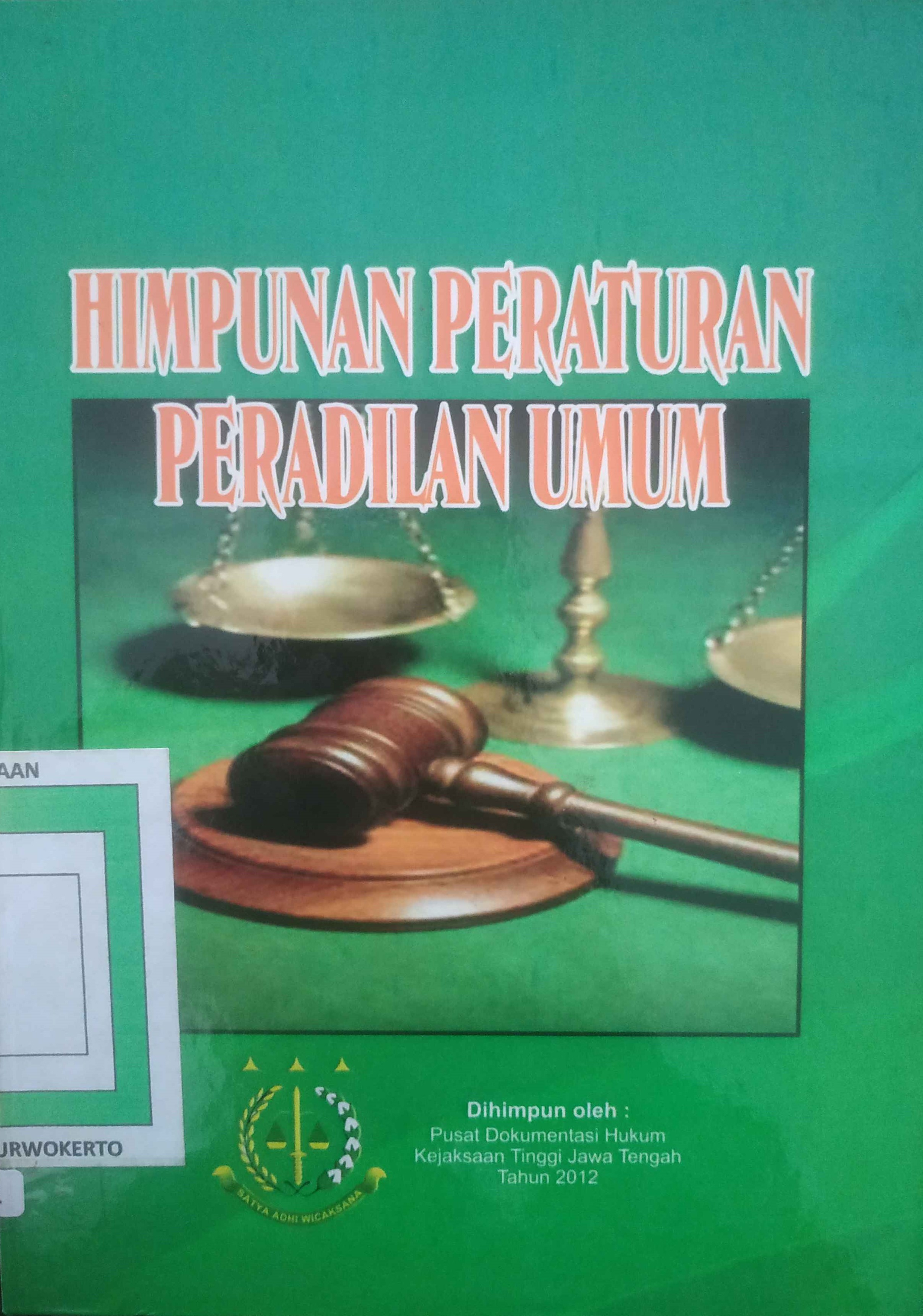 Cover Himpunan Peraturan Peradilan Umum