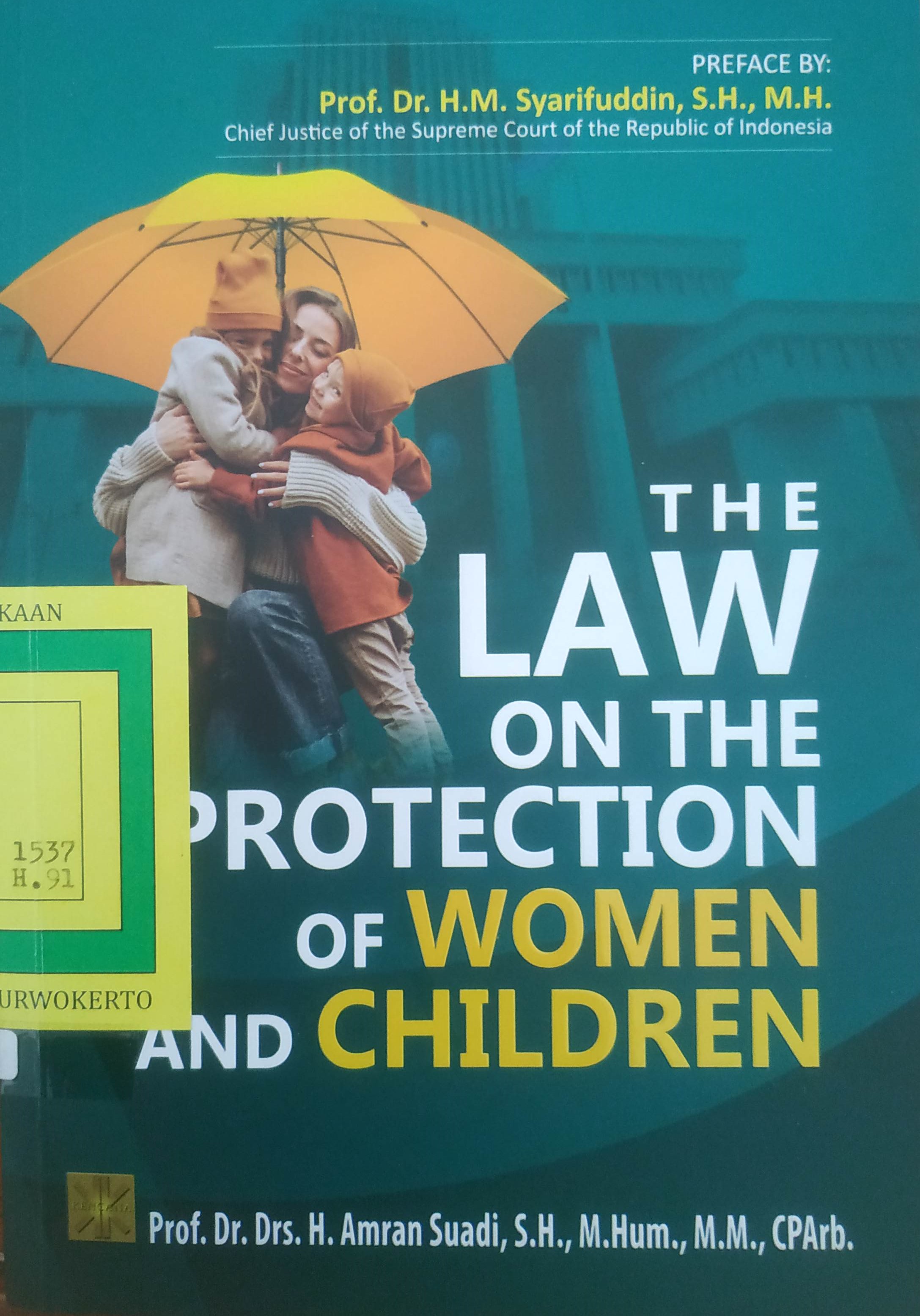 Cover The Law On The Protection Of Women And Children