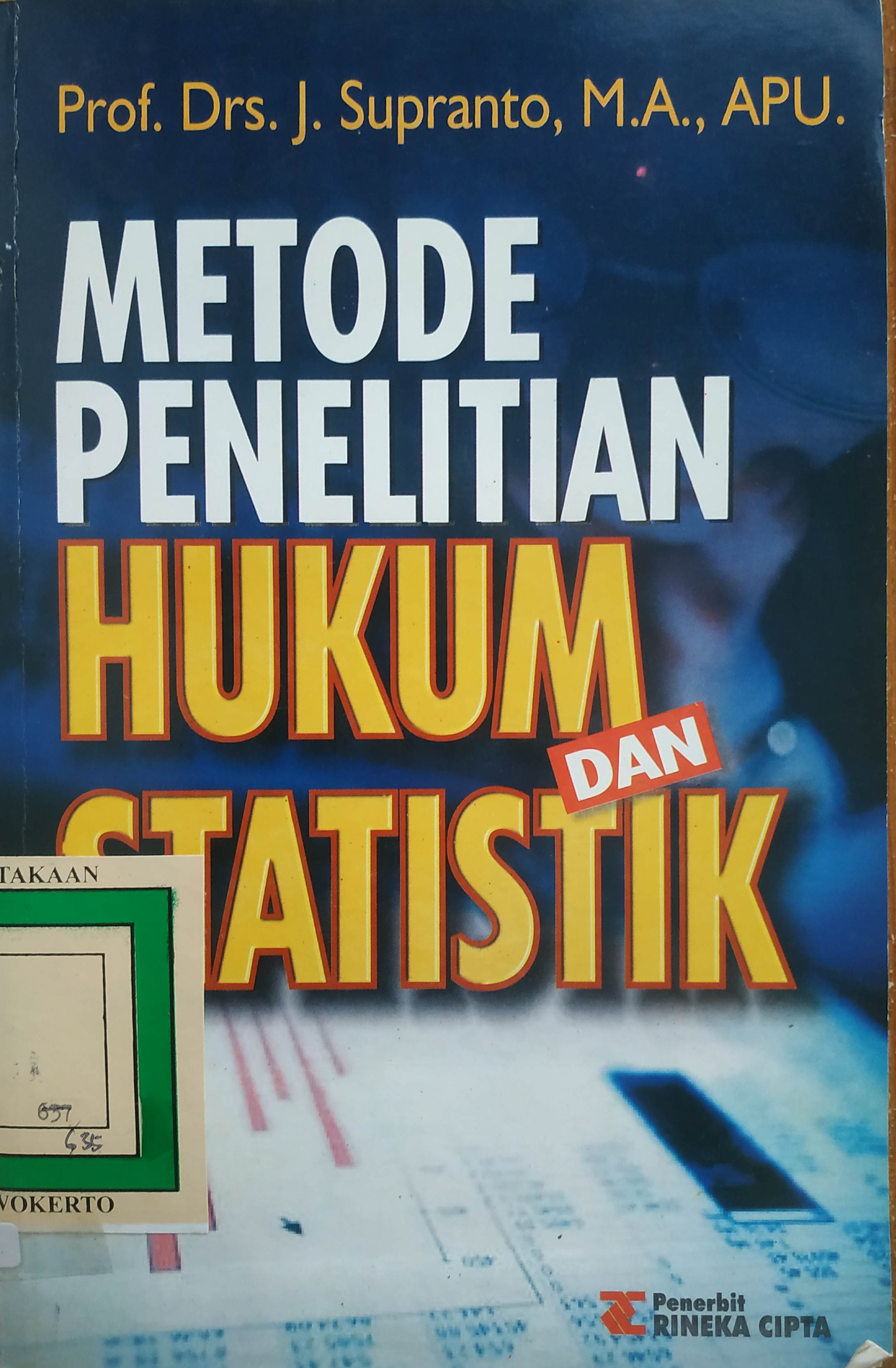 Cover Metode Penelitian Hukum dan Statistik