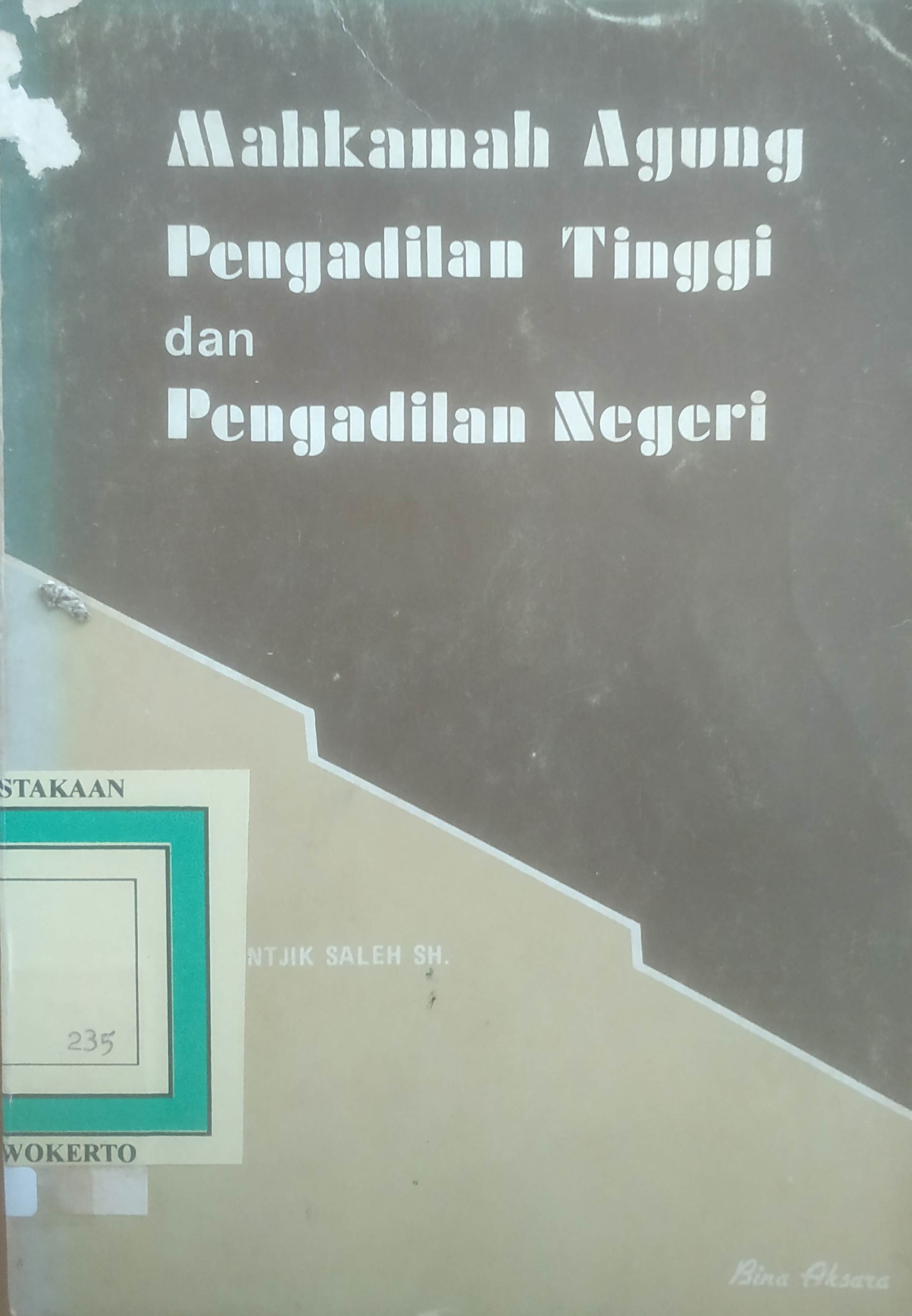 Cover Mahkamah Agung Pengadilan Tinggi dan Pengadilan Negeri