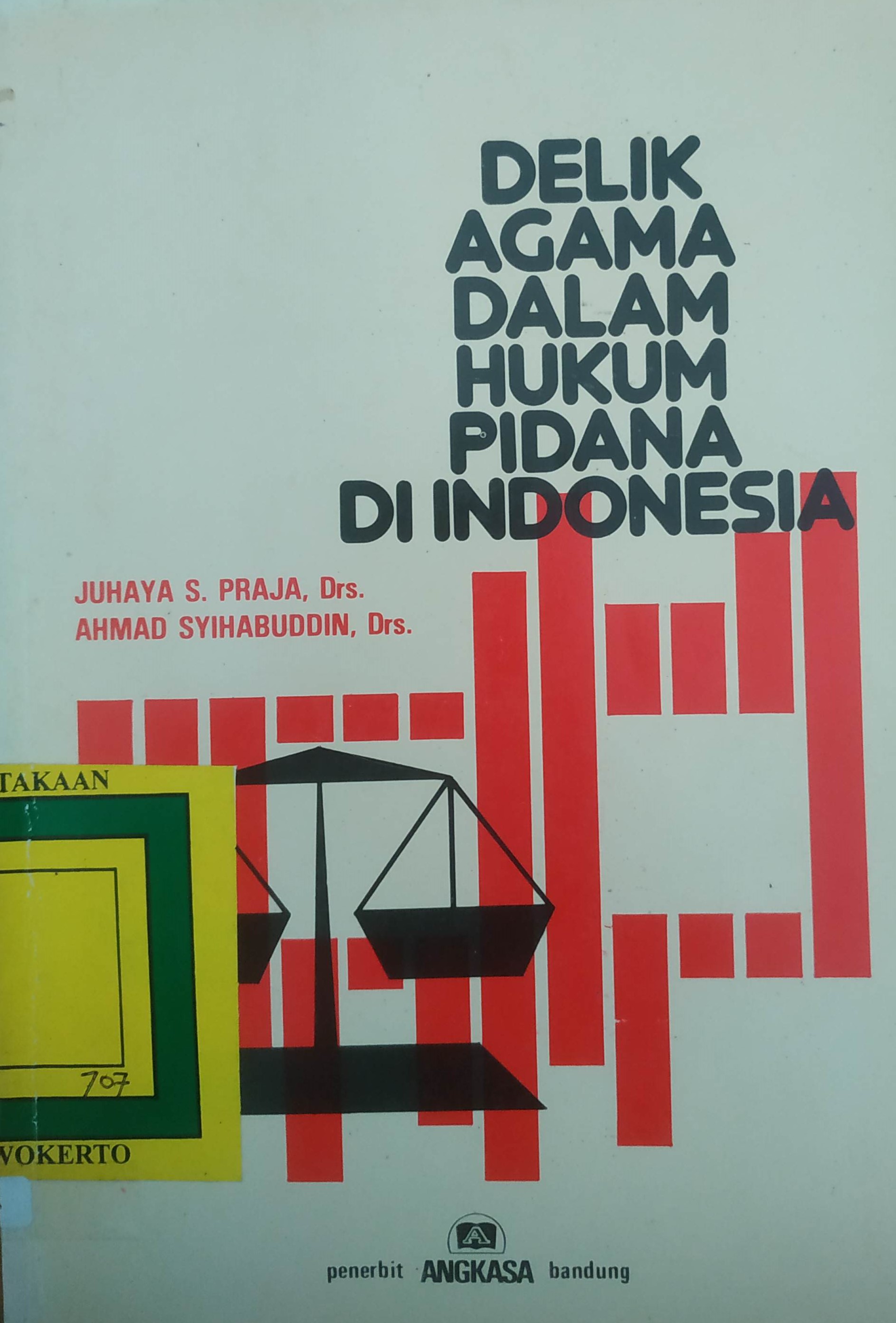 Cover Delik Agama dalam Hukum Pidana Indonesia