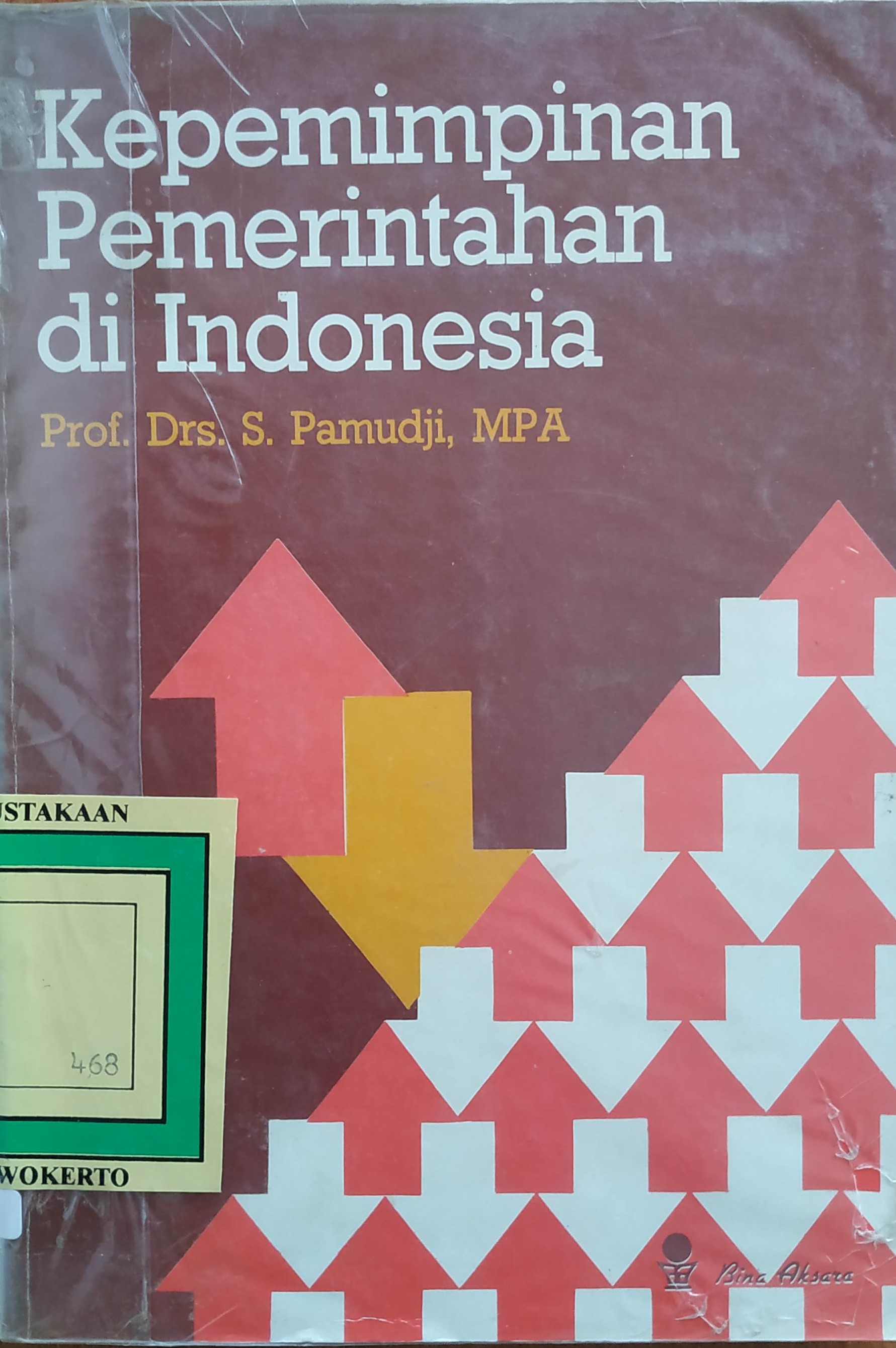 Cover Kepemimpinan Pemerintahan di Indonesia
