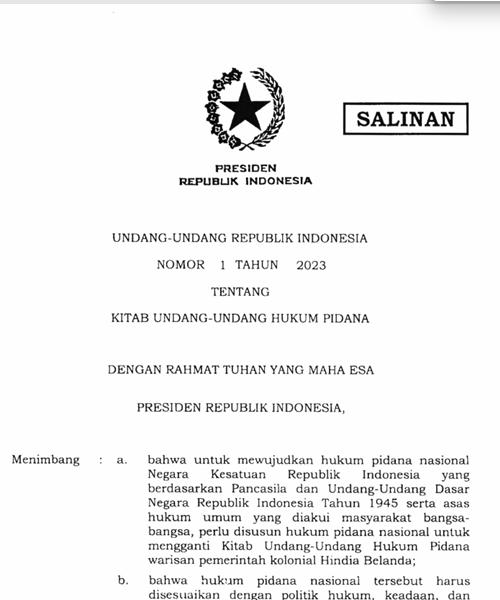 Cover Kitab Undang Undang Hukum Pidana