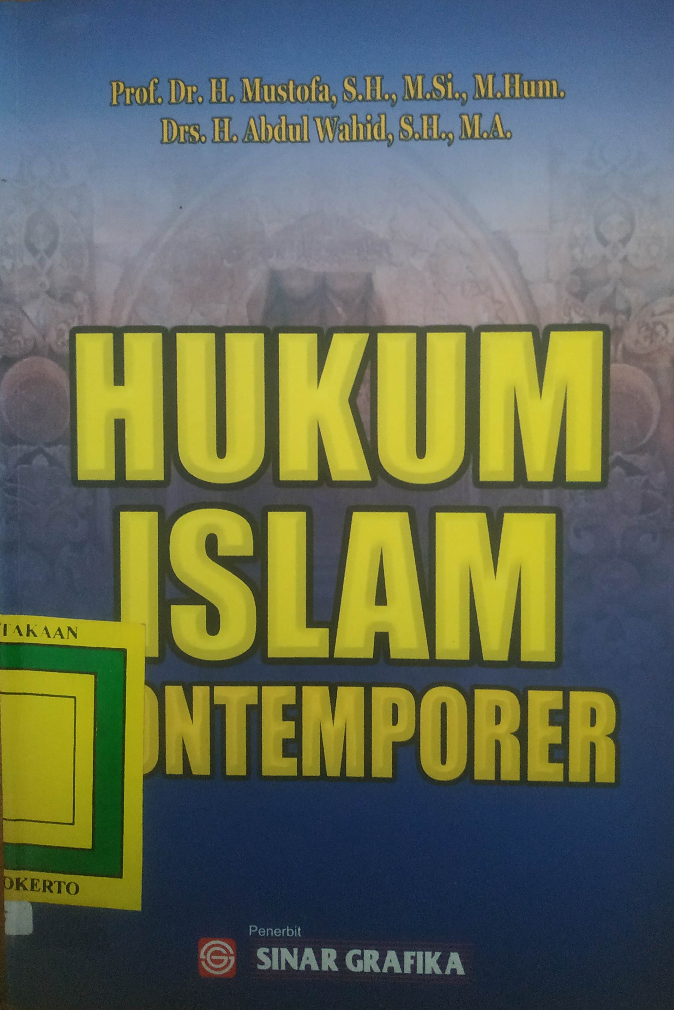 Cover Hukum Islam Kontemporer