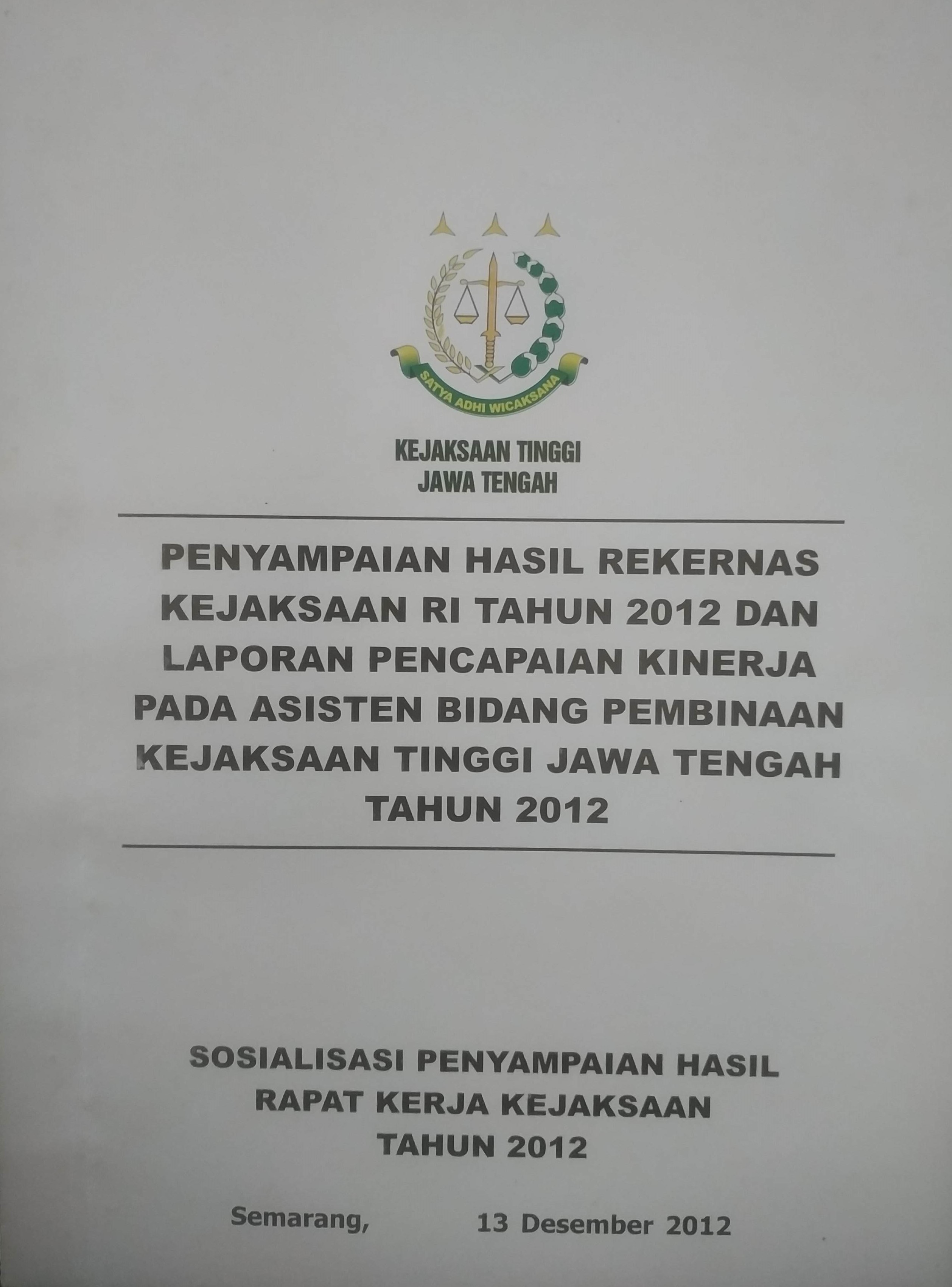 Cover Komisi Pemeriksa Kekayaan Penyelenggara Negara RI (KPKPN)