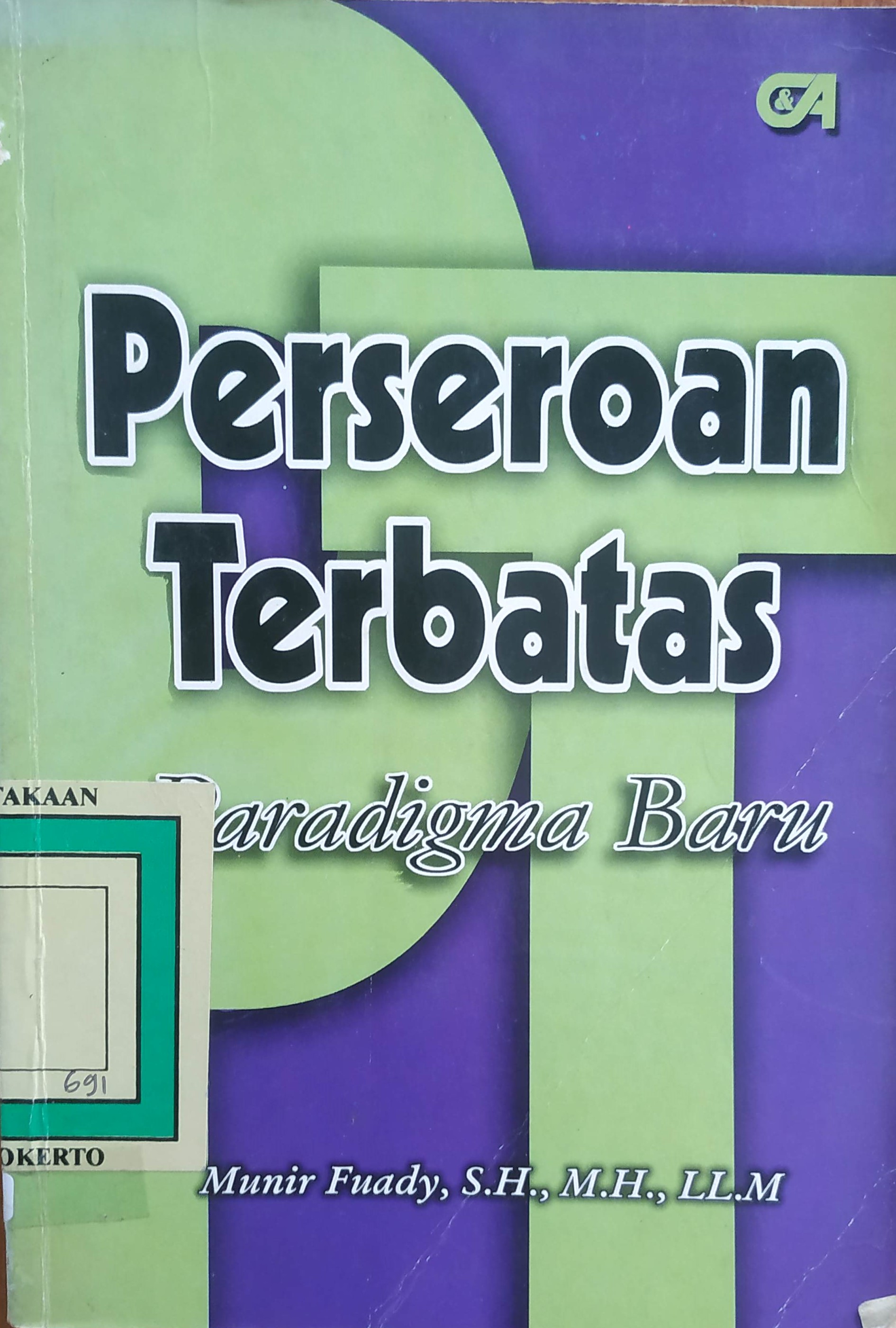 Cover Perseroan Terbatas Paradigma Baru