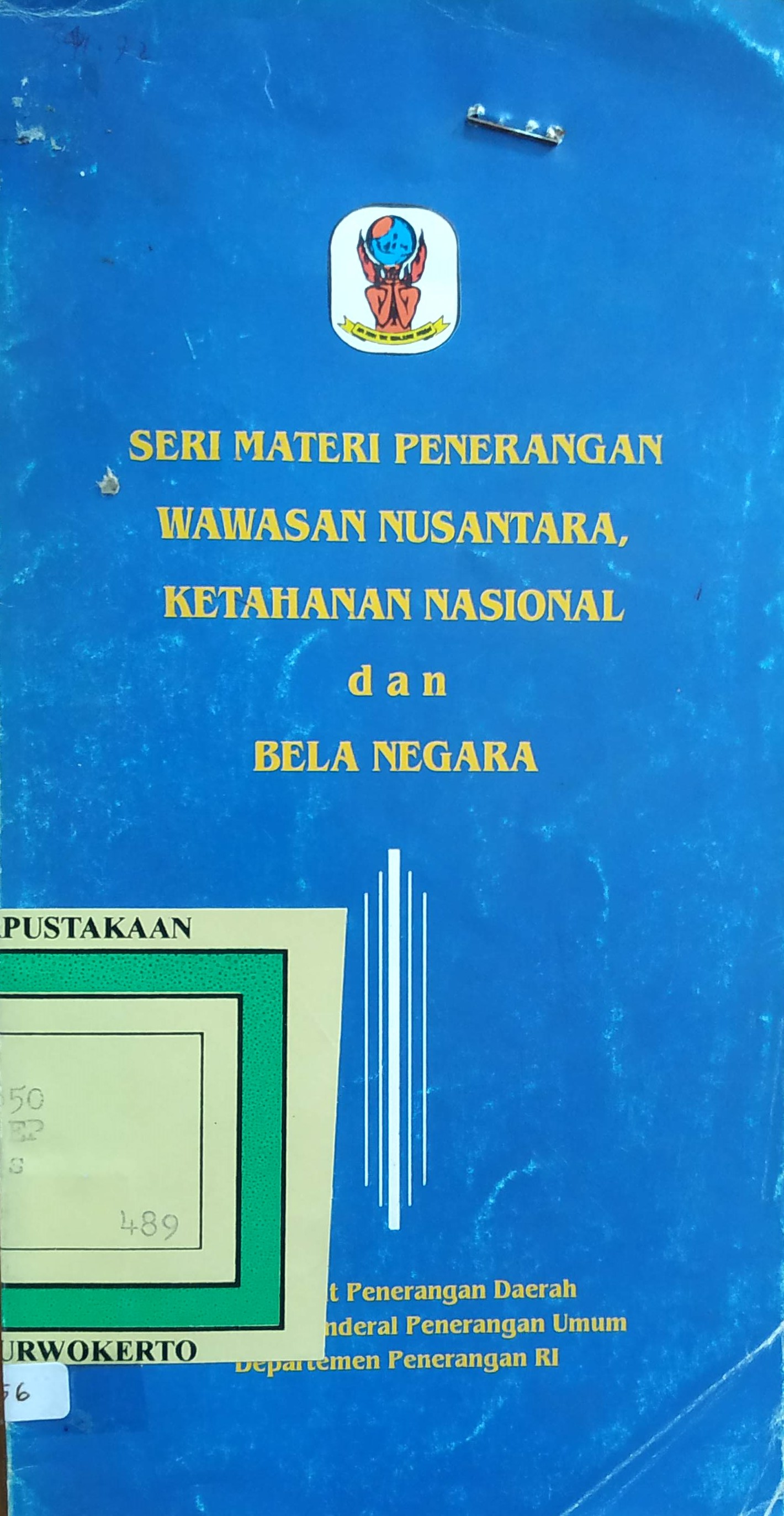 Cover Seri Materi Penerangan Wawasan Nusantara, Ketahanan Nasional, dan Bela Negara