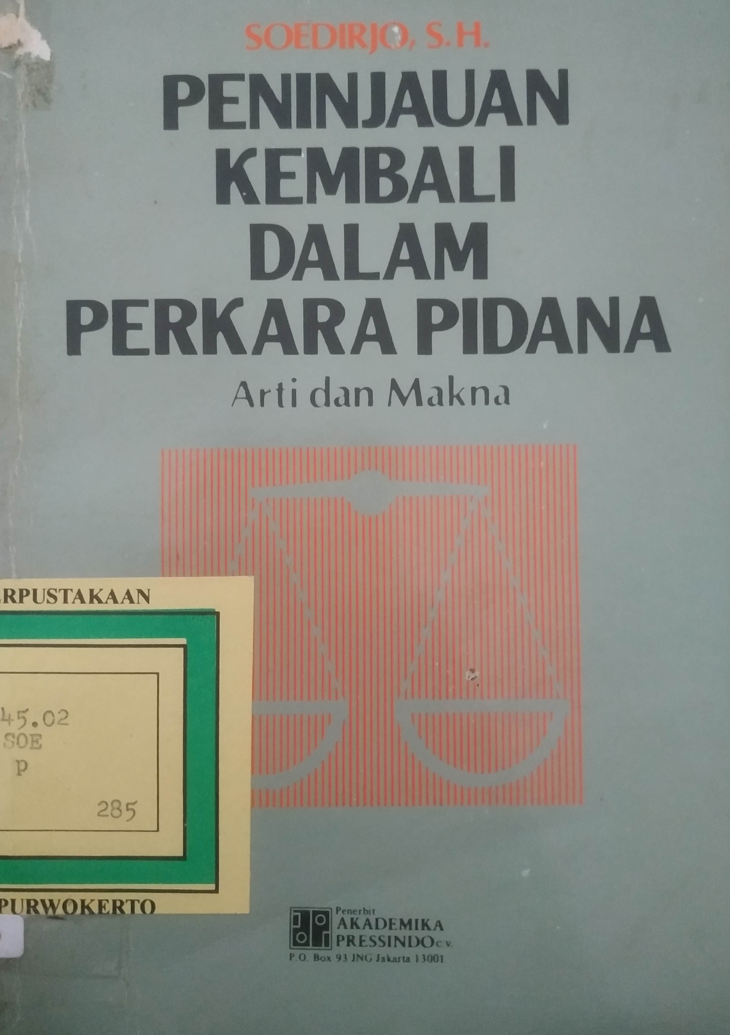 Cover Peninjauan Kembali Dalam Perkara Lain Arti Dan Makna
